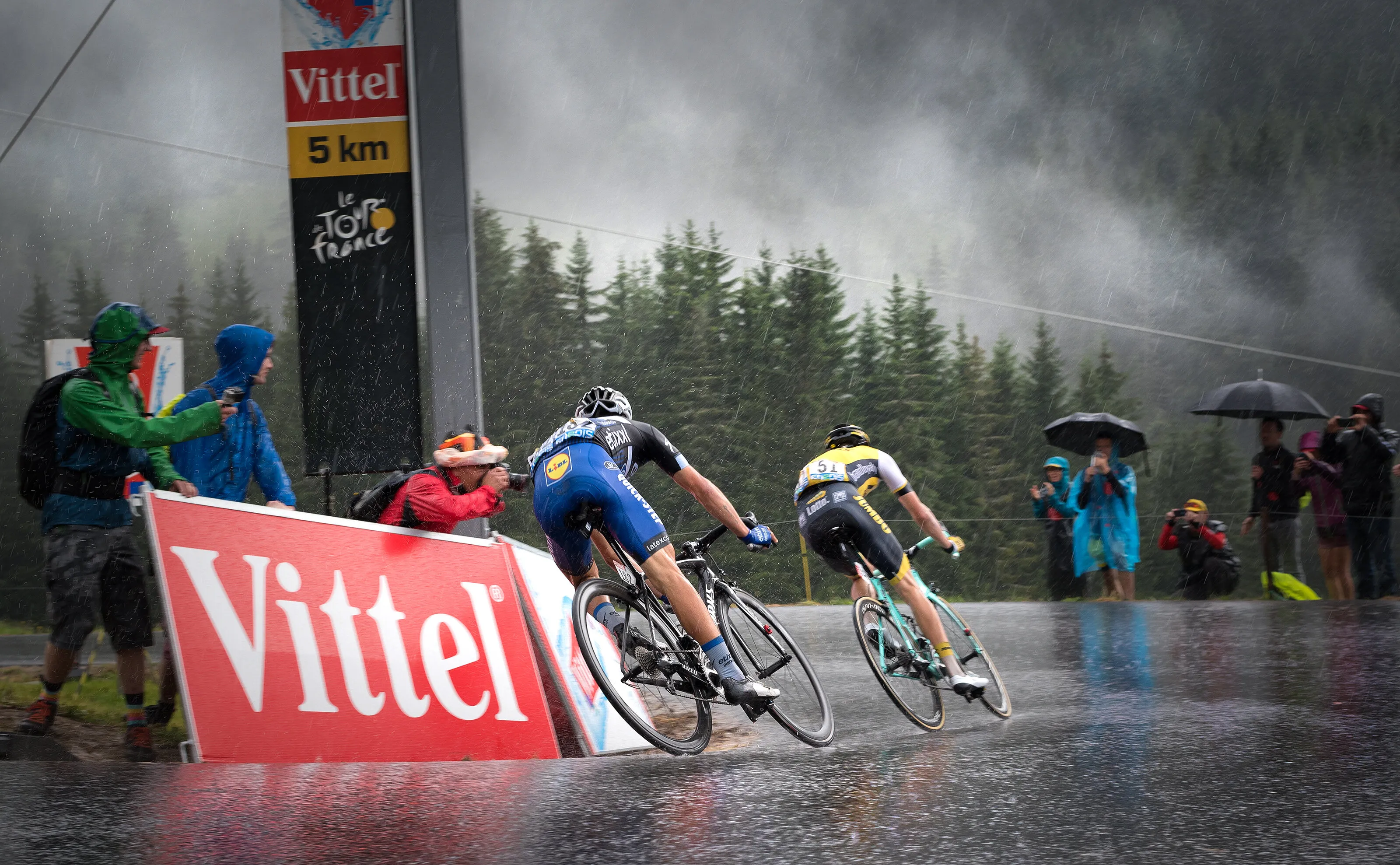 Rainy Descent II