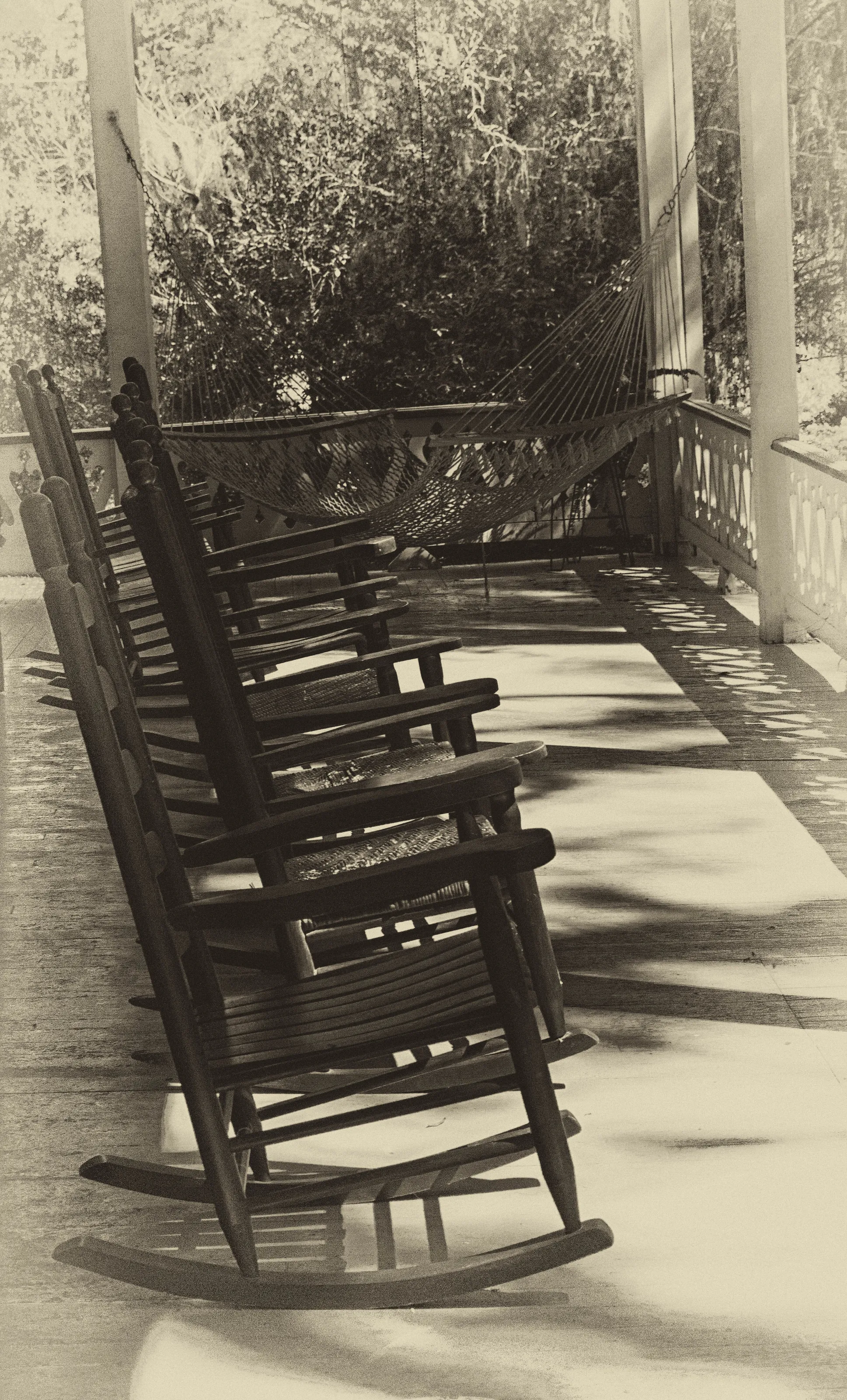 Waiting for visitors