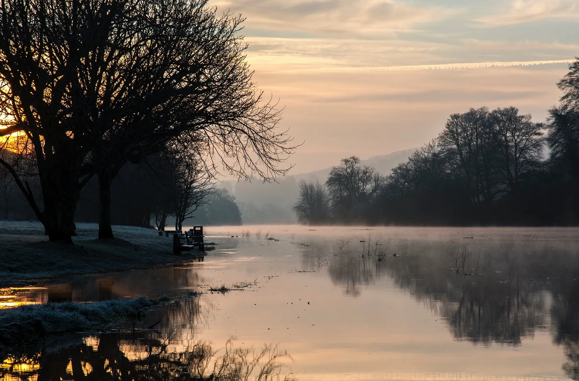 Early morning at Longmarsh