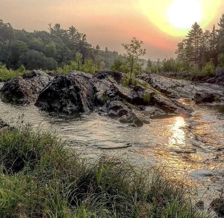 River Sunset
