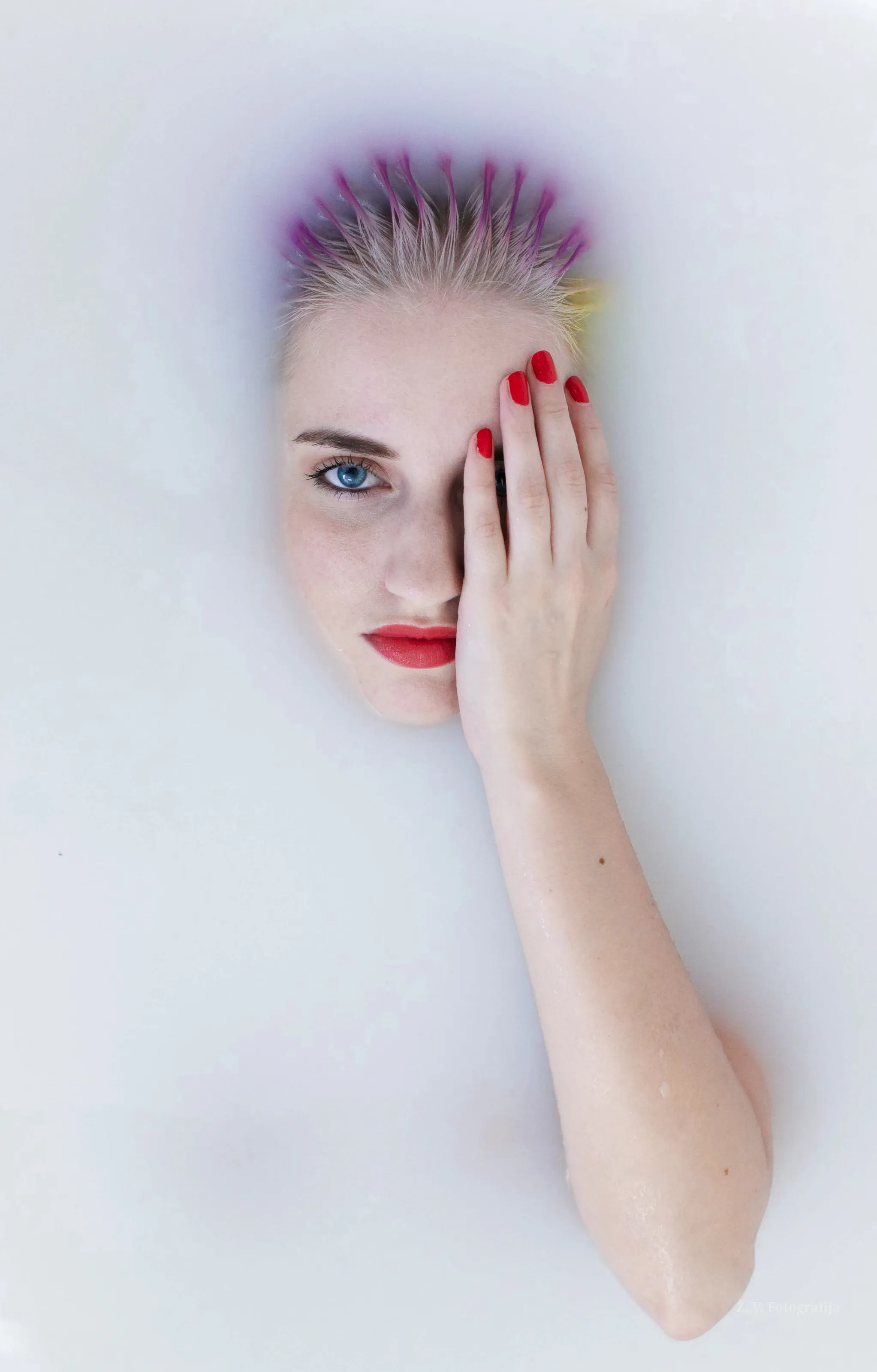 Milk face