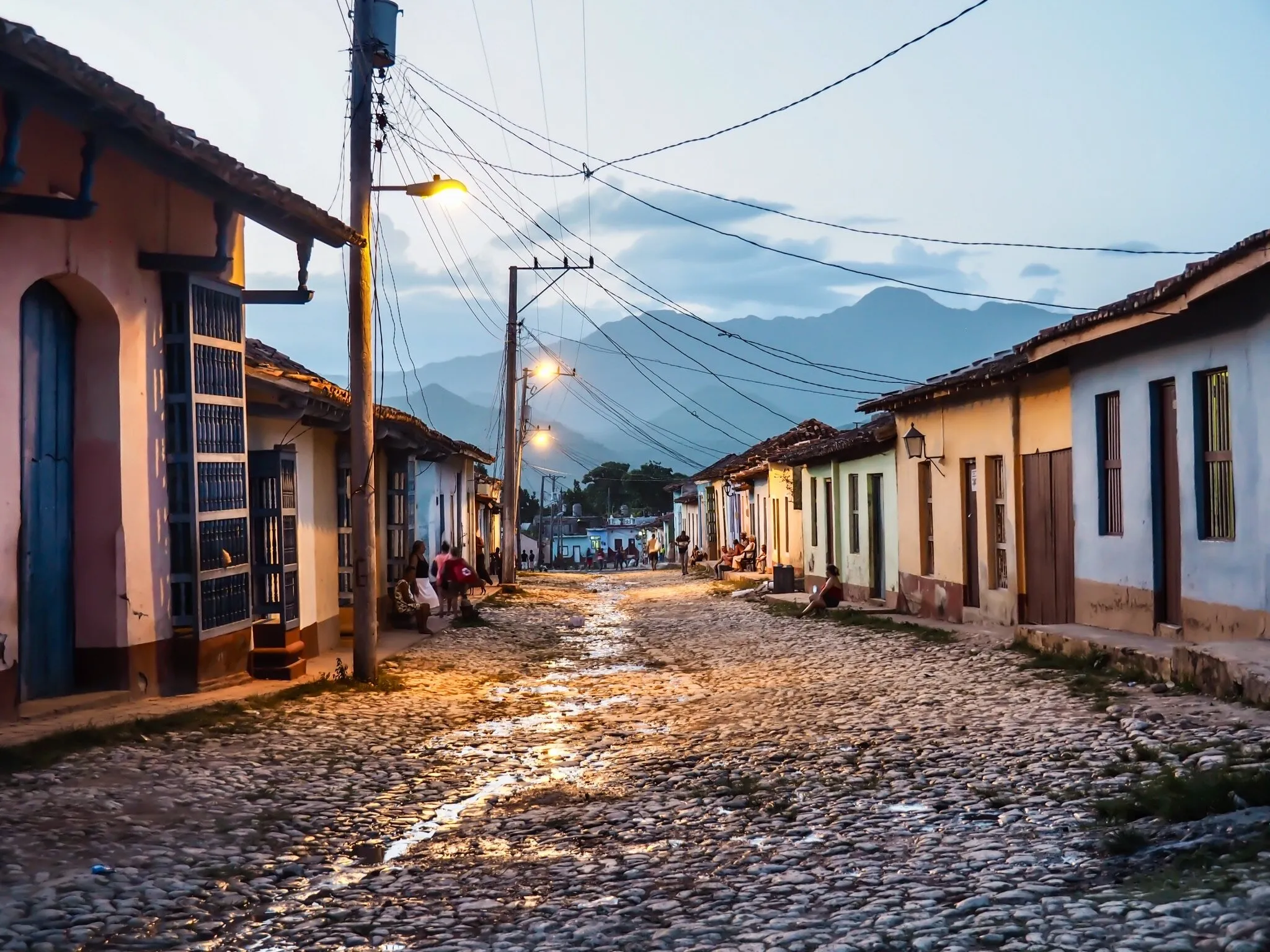Sunset in Trinidad