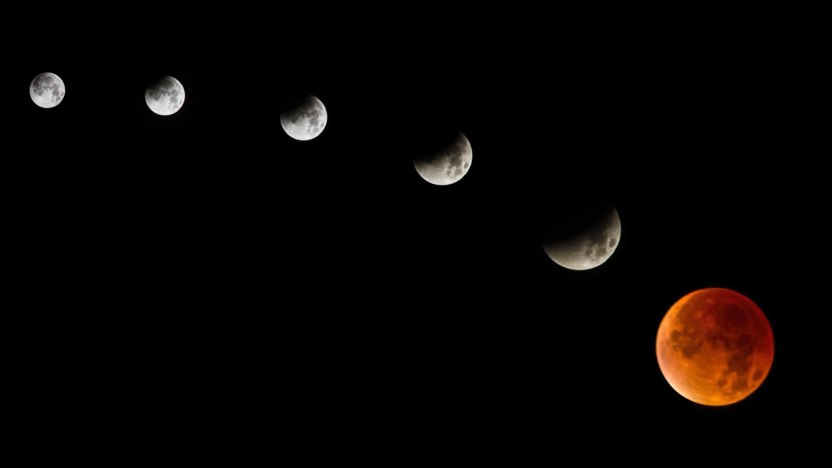 From full moon to eclipse