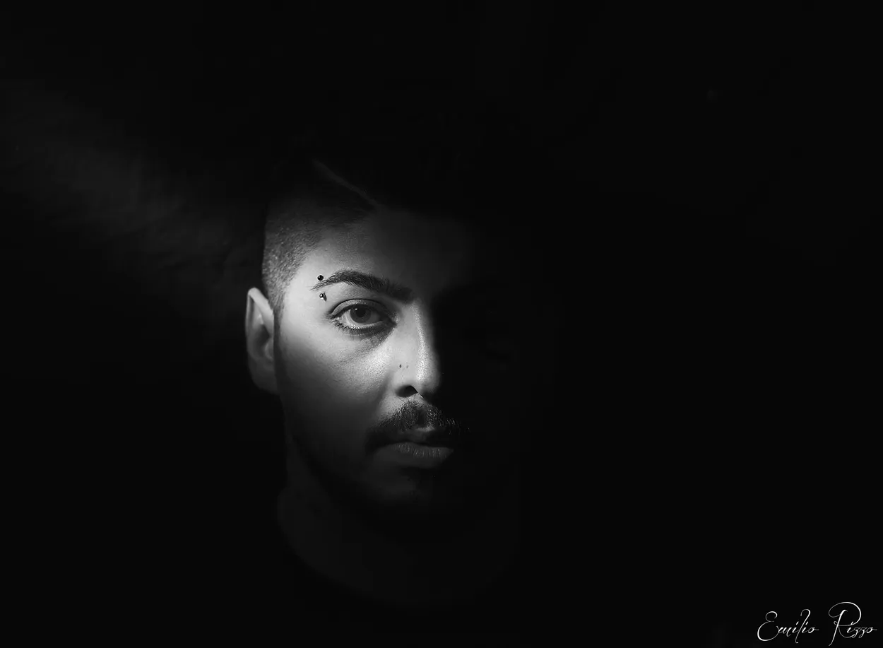 Low Key Portrait