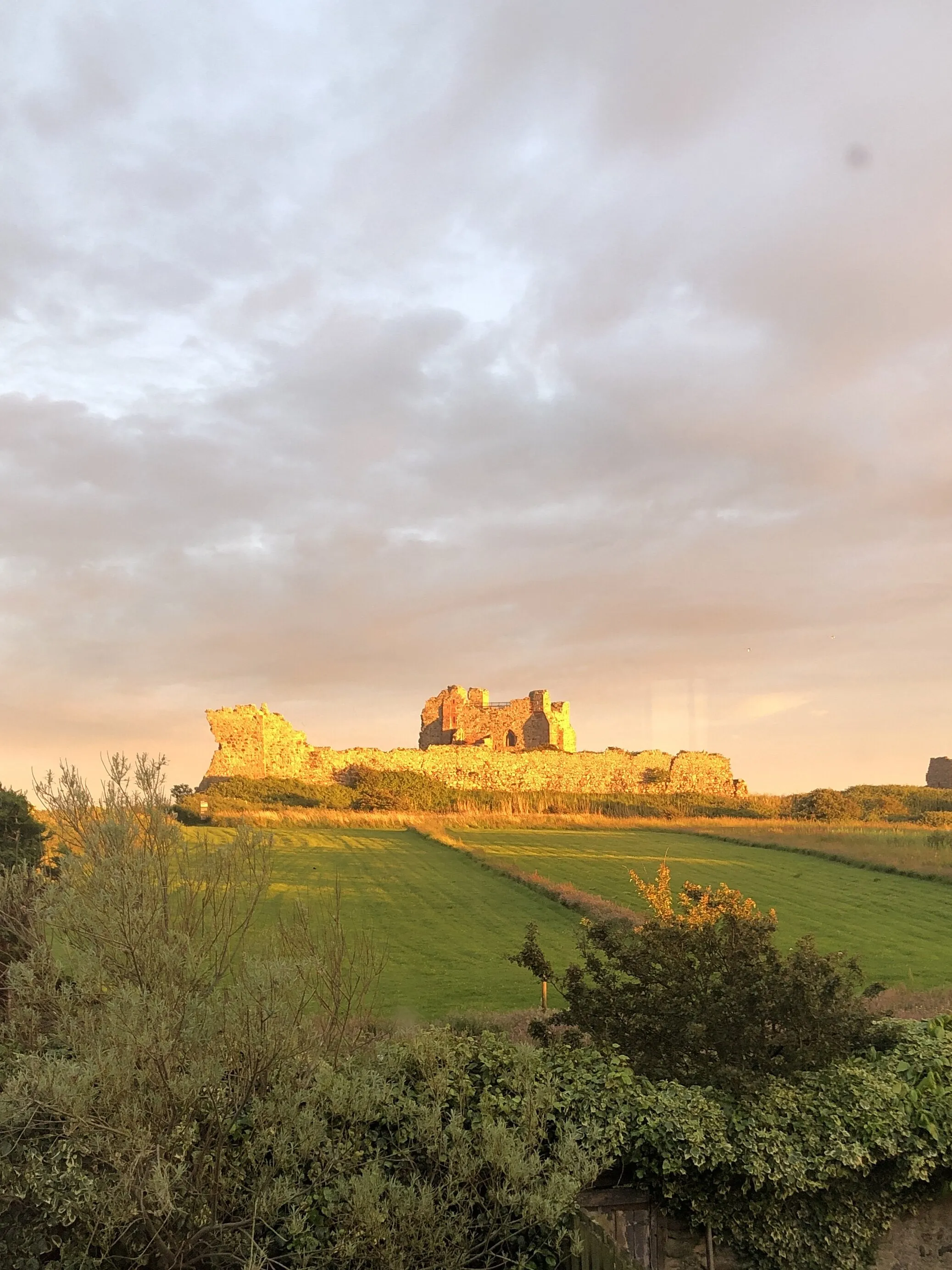 Sunset castle