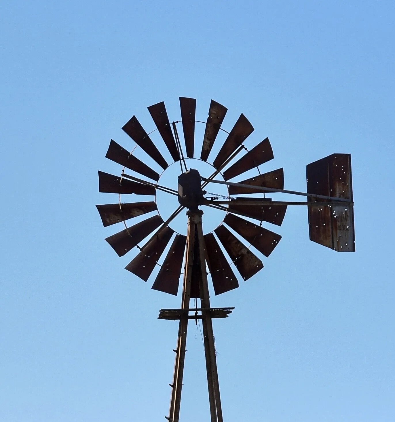 Shoot it up..windmill target practice.