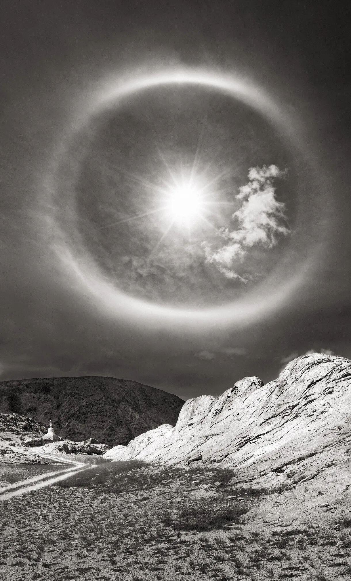 The Eye Of The World. Tibet.