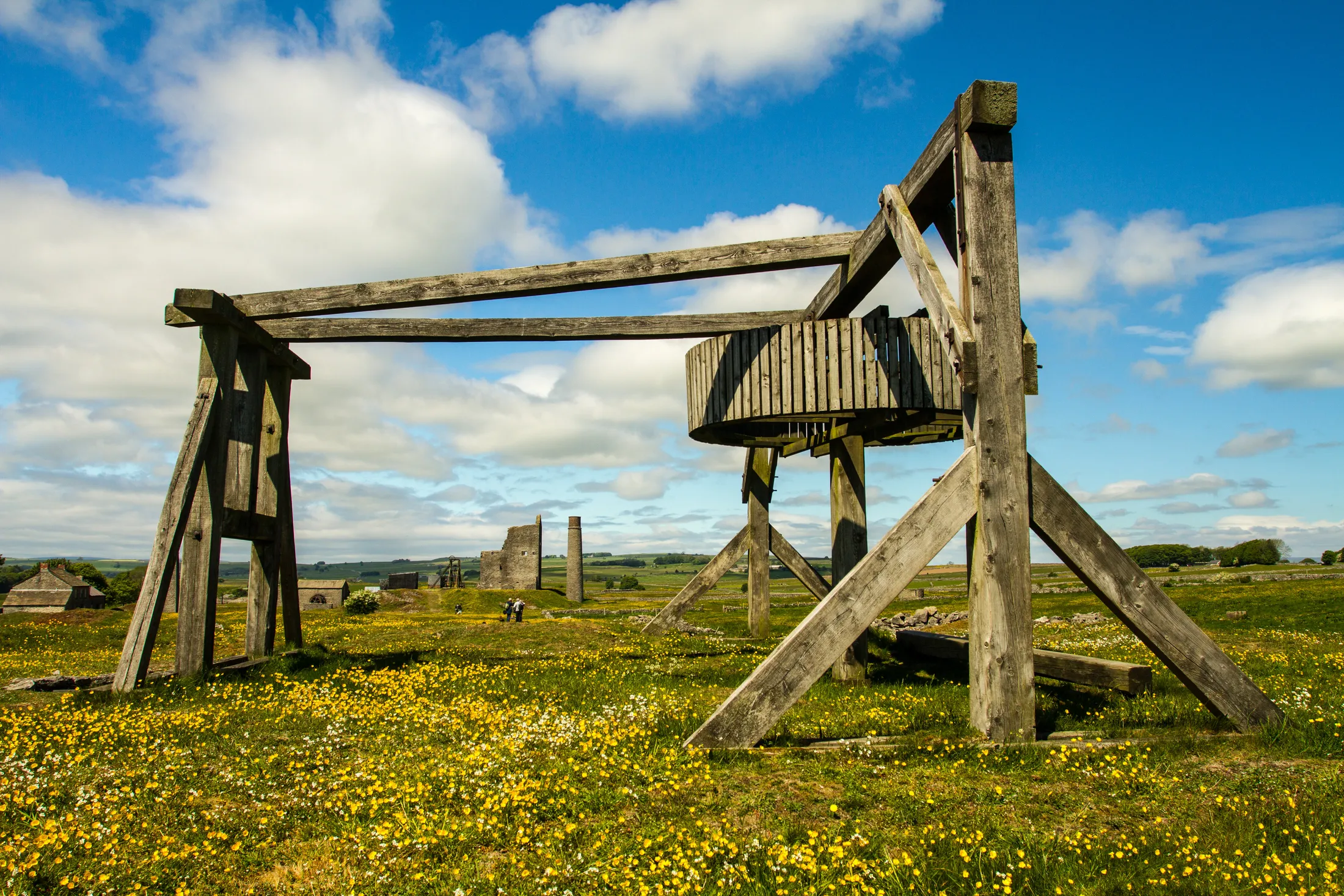 Magpie mine at Sheldon in the Peak District.