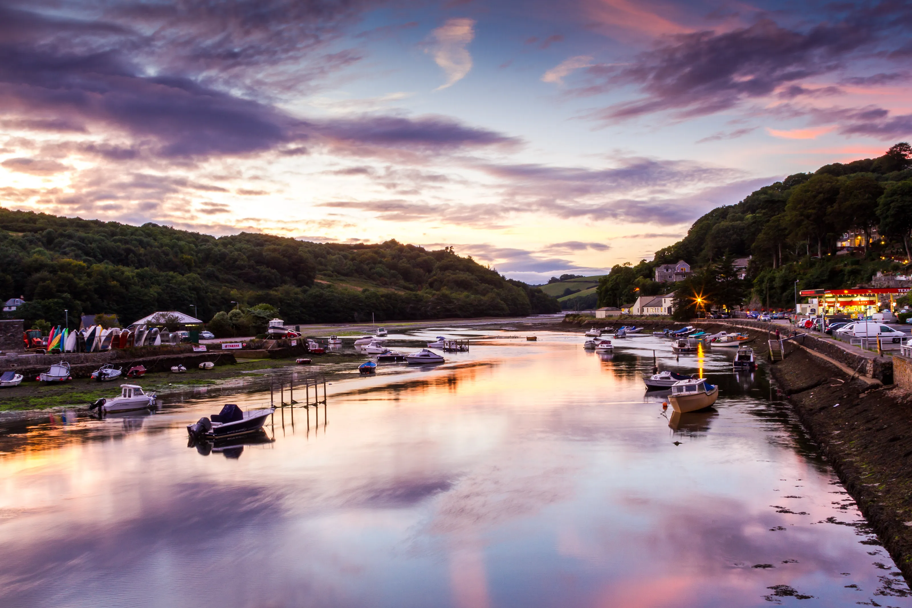 Looe at Dusk