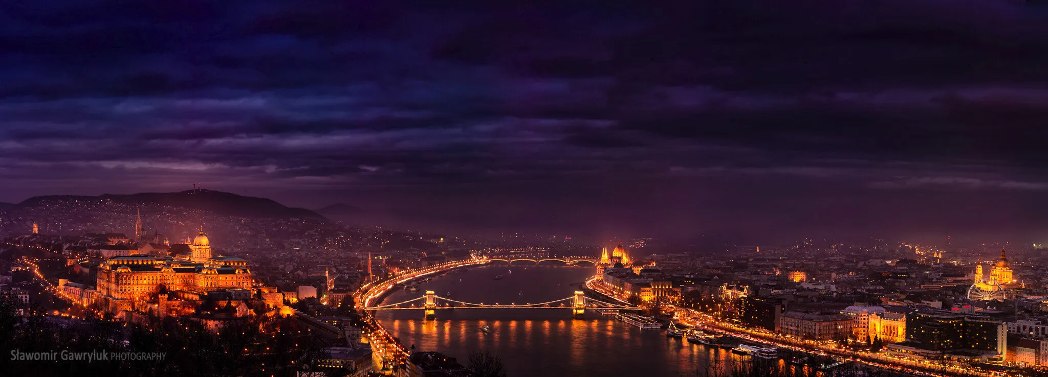 Budapest by night