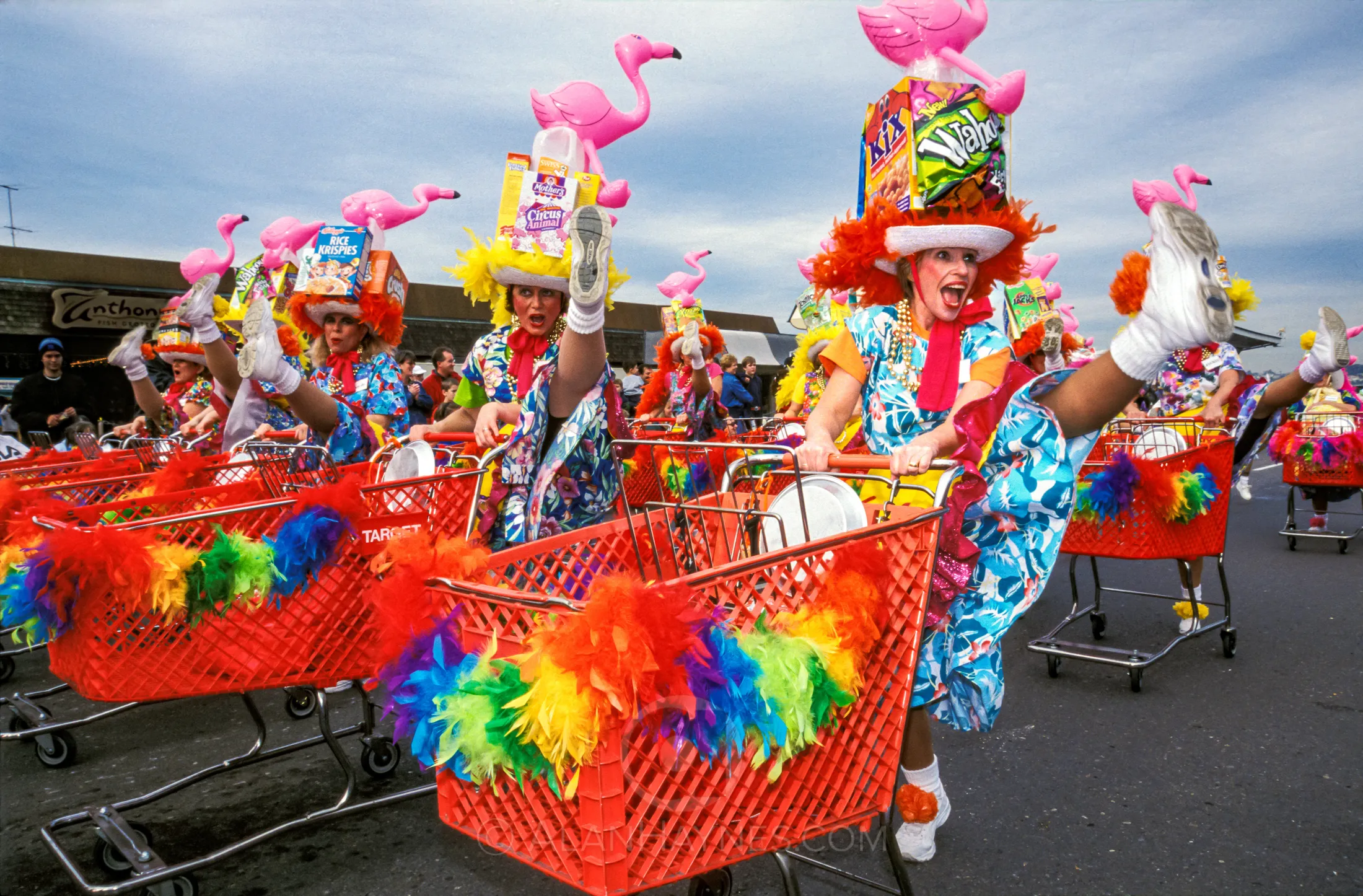 Shopping Cart Drill Team