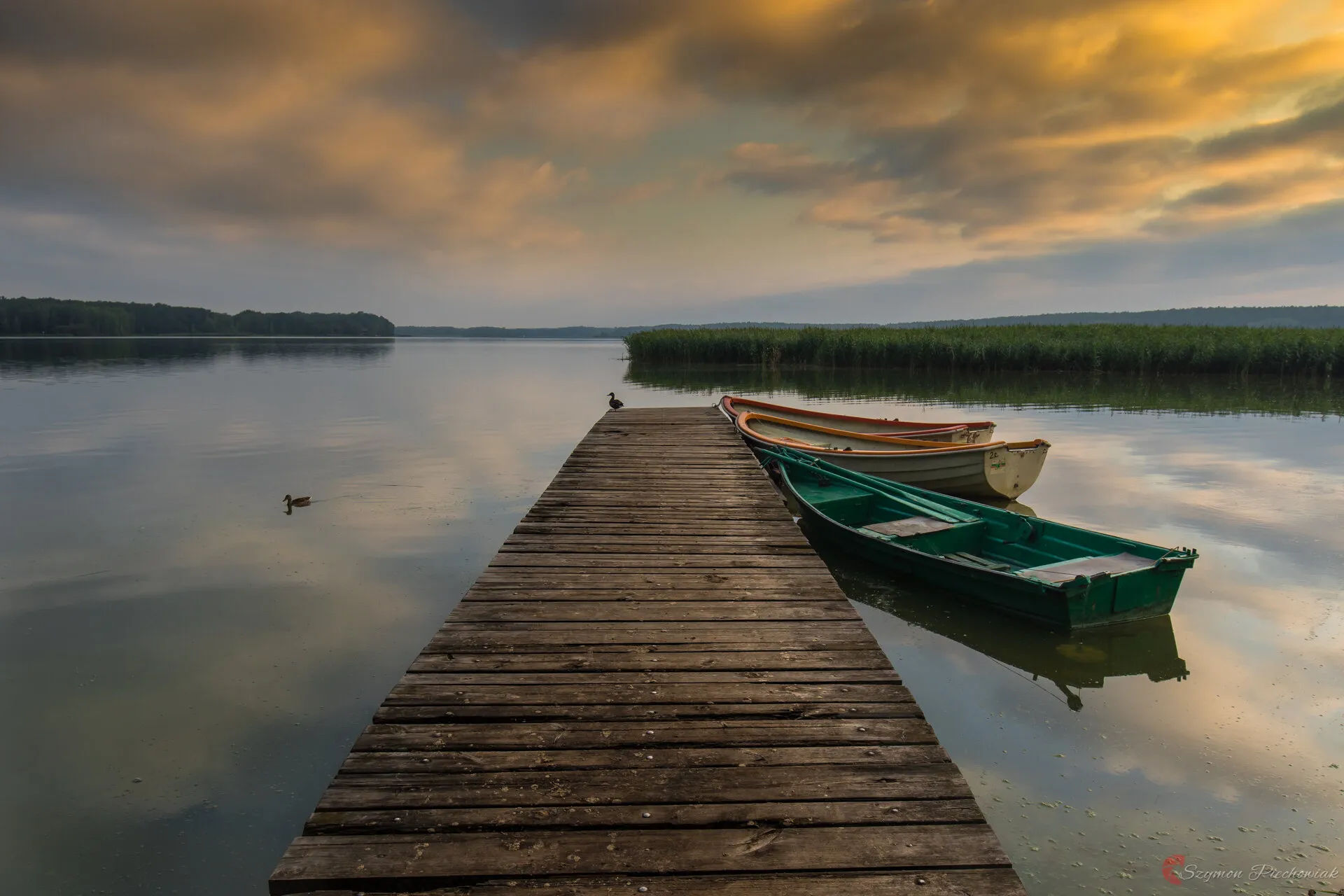Lake in Poland