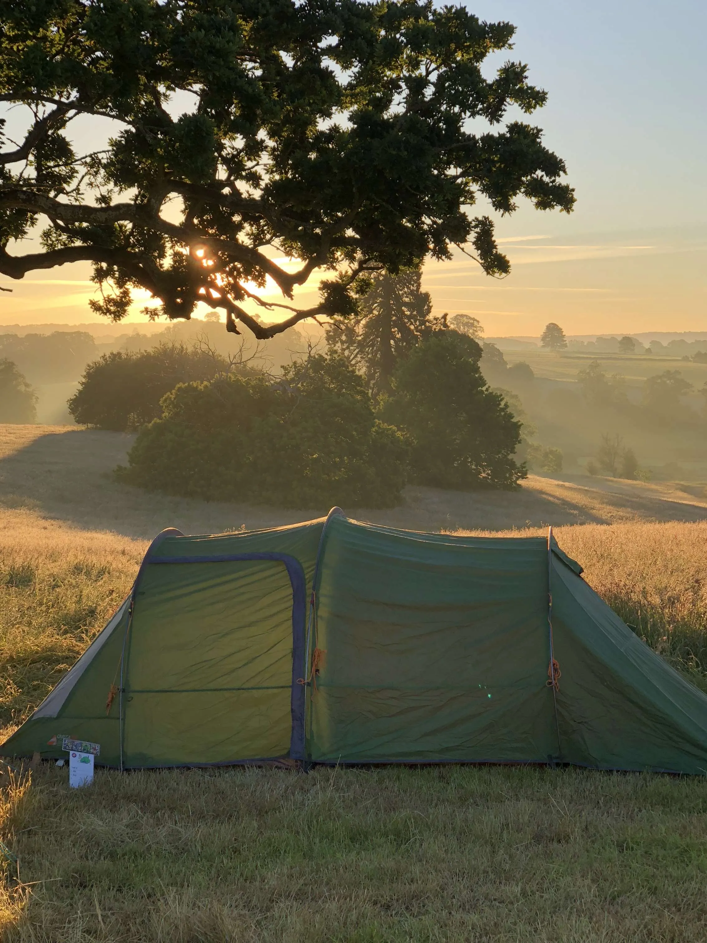 Sunrise at Cub camp!