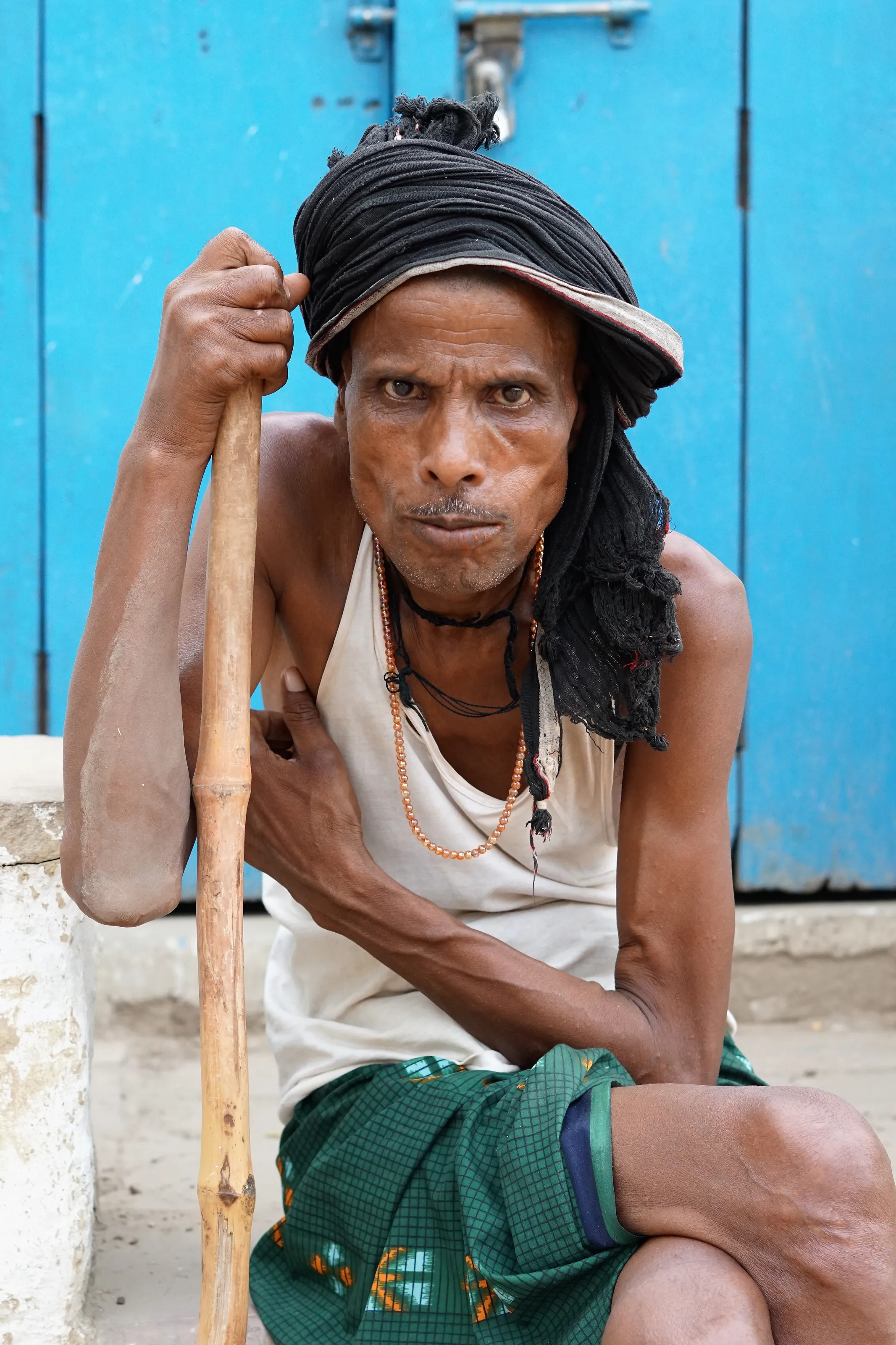 Distinguished local in Varanasi rural village 2019