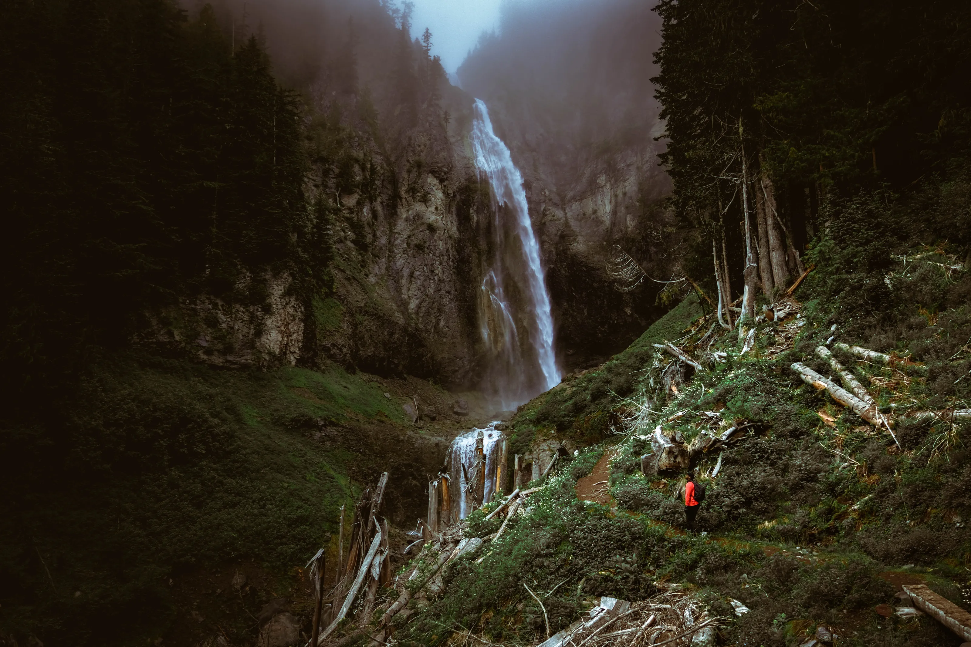 Comet Fall. Mt. Rainer National Park