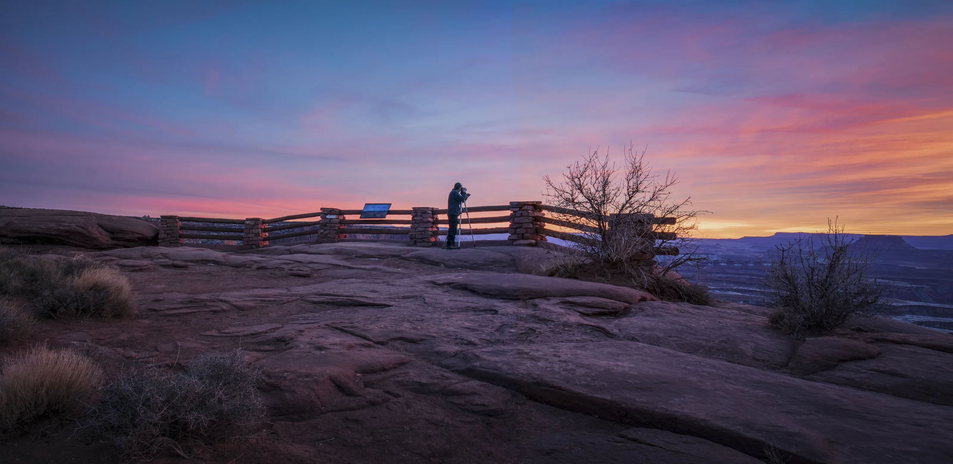 Canyonlands Winter Sunset