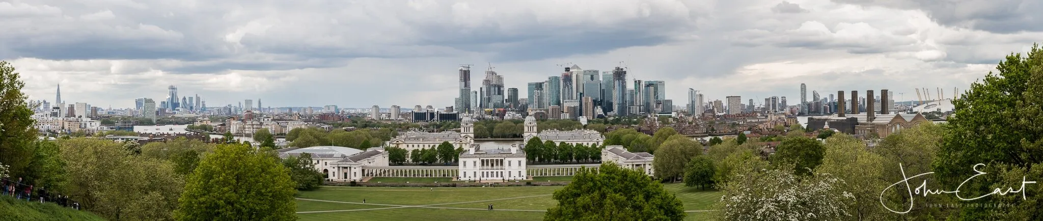 A view from Greenwich Observatory