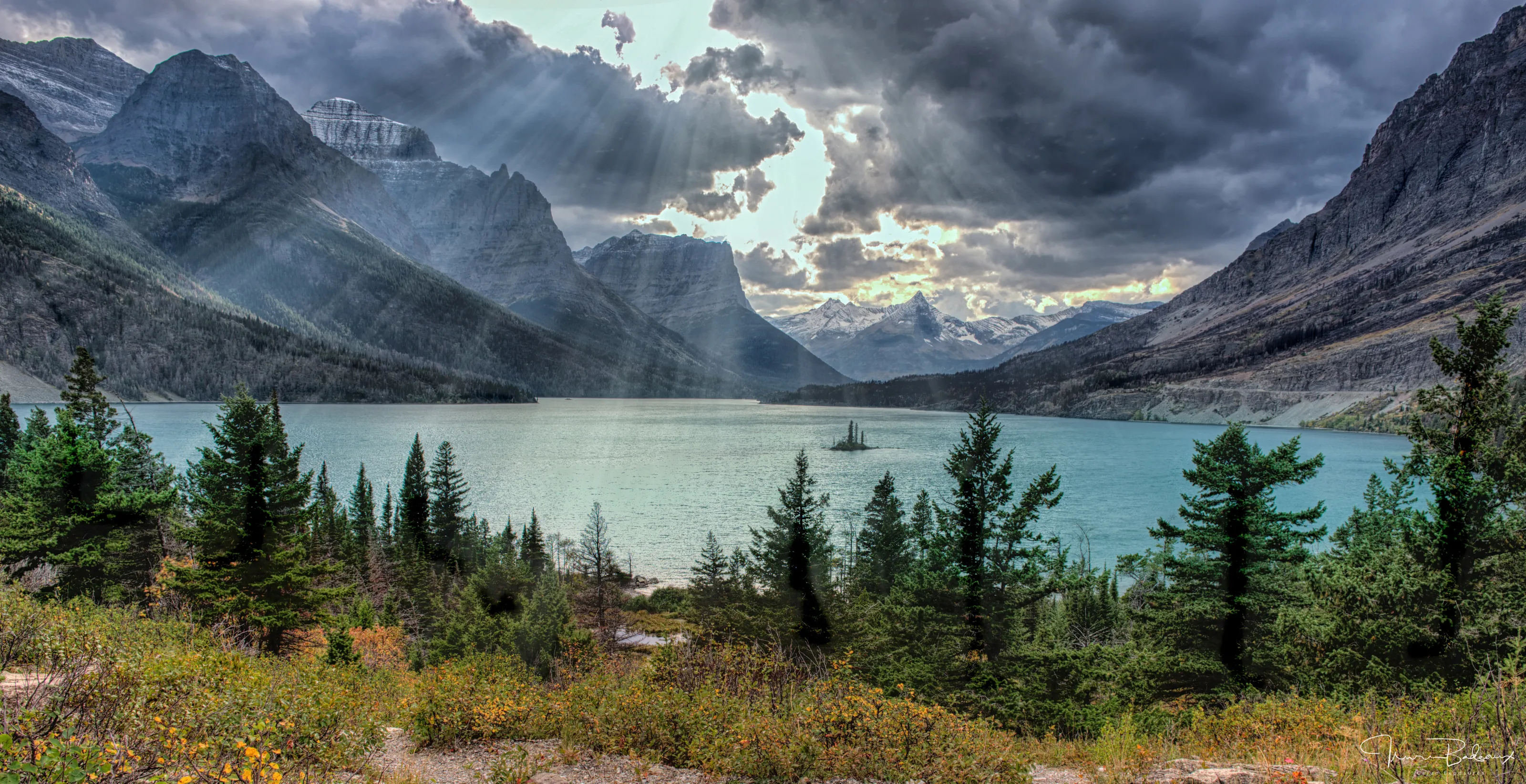 Goose Island Glacier National Park