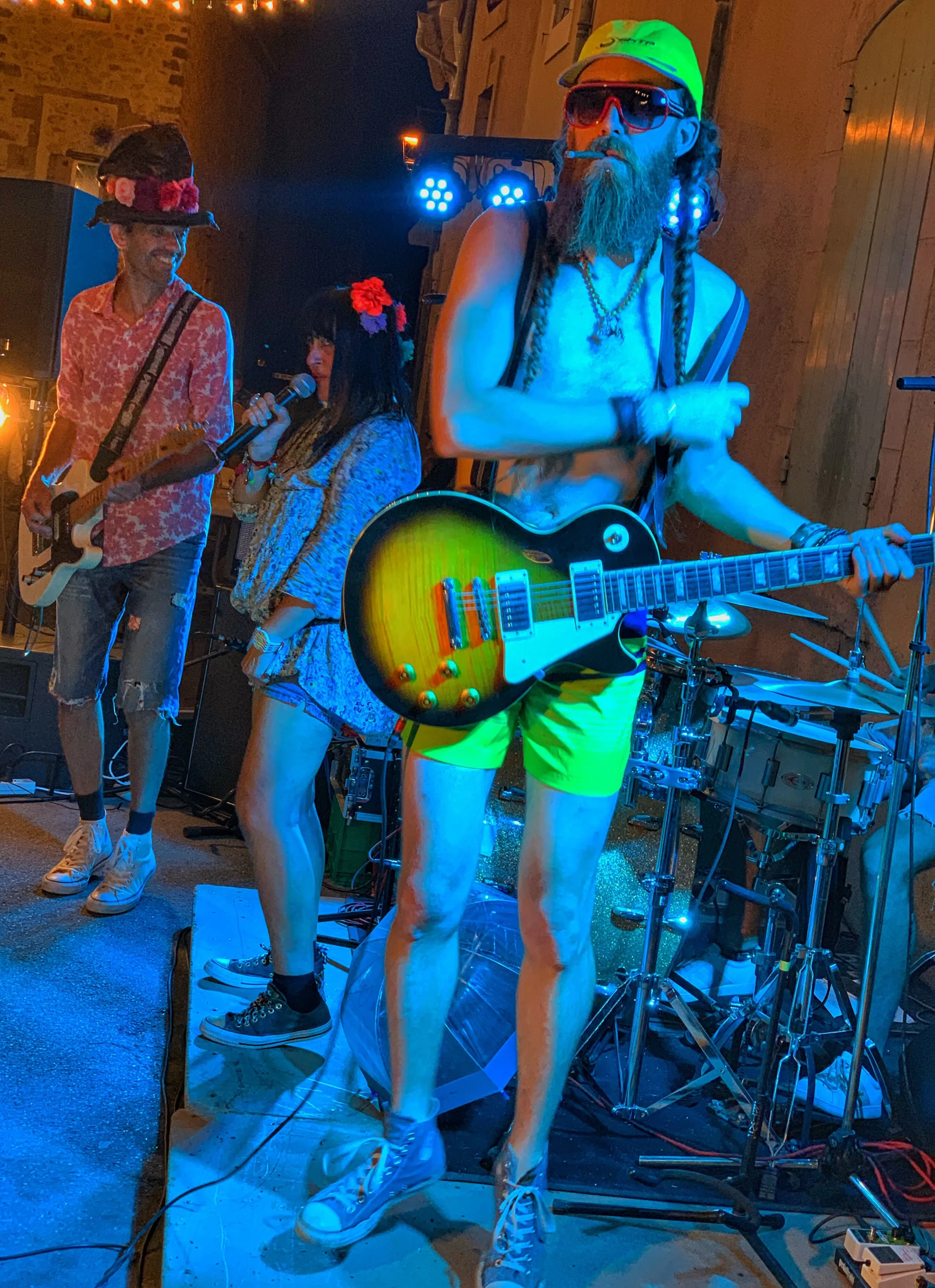 A summer party at Merindol, a Provence’s village