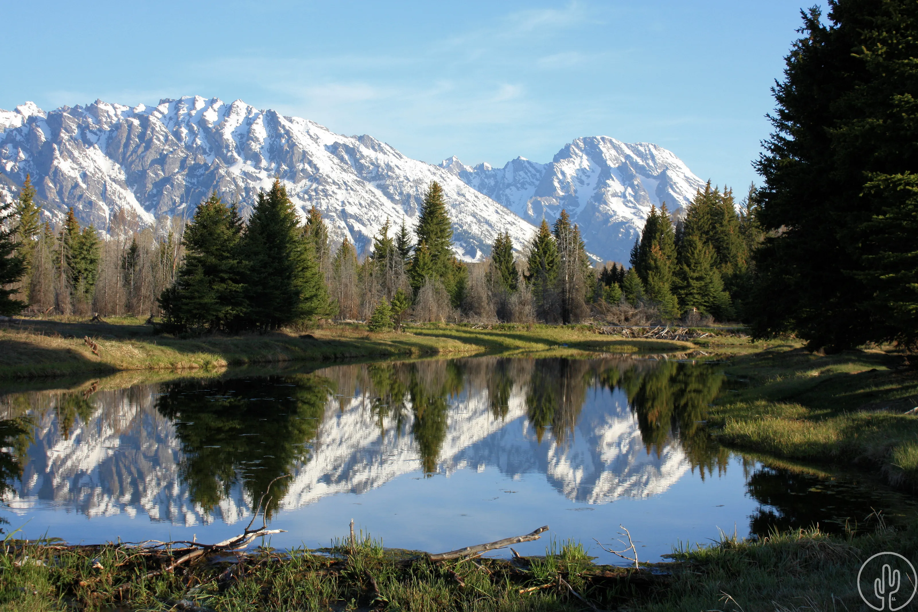 Tetons in Reflection