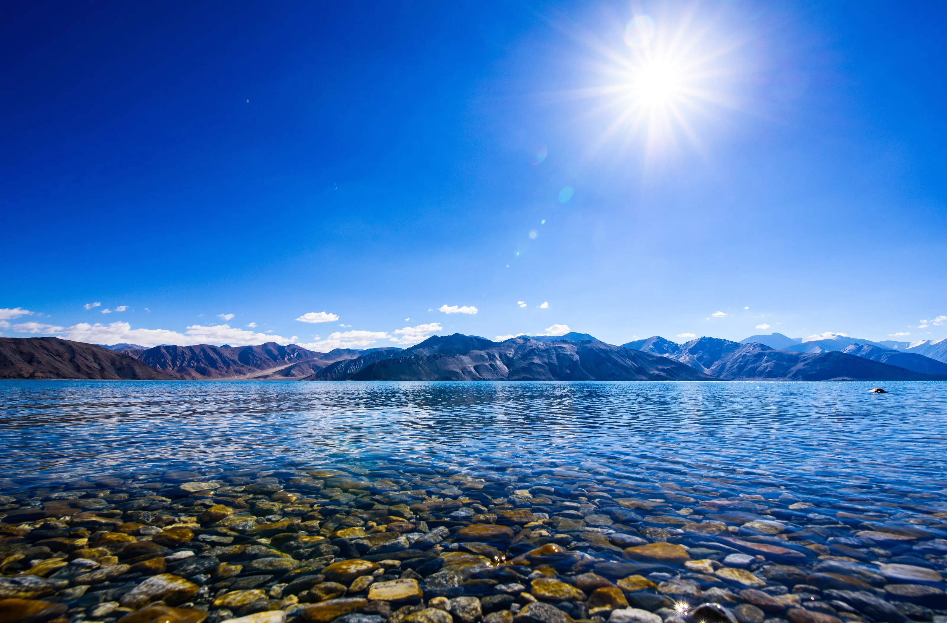 Morning at Pangong Tso