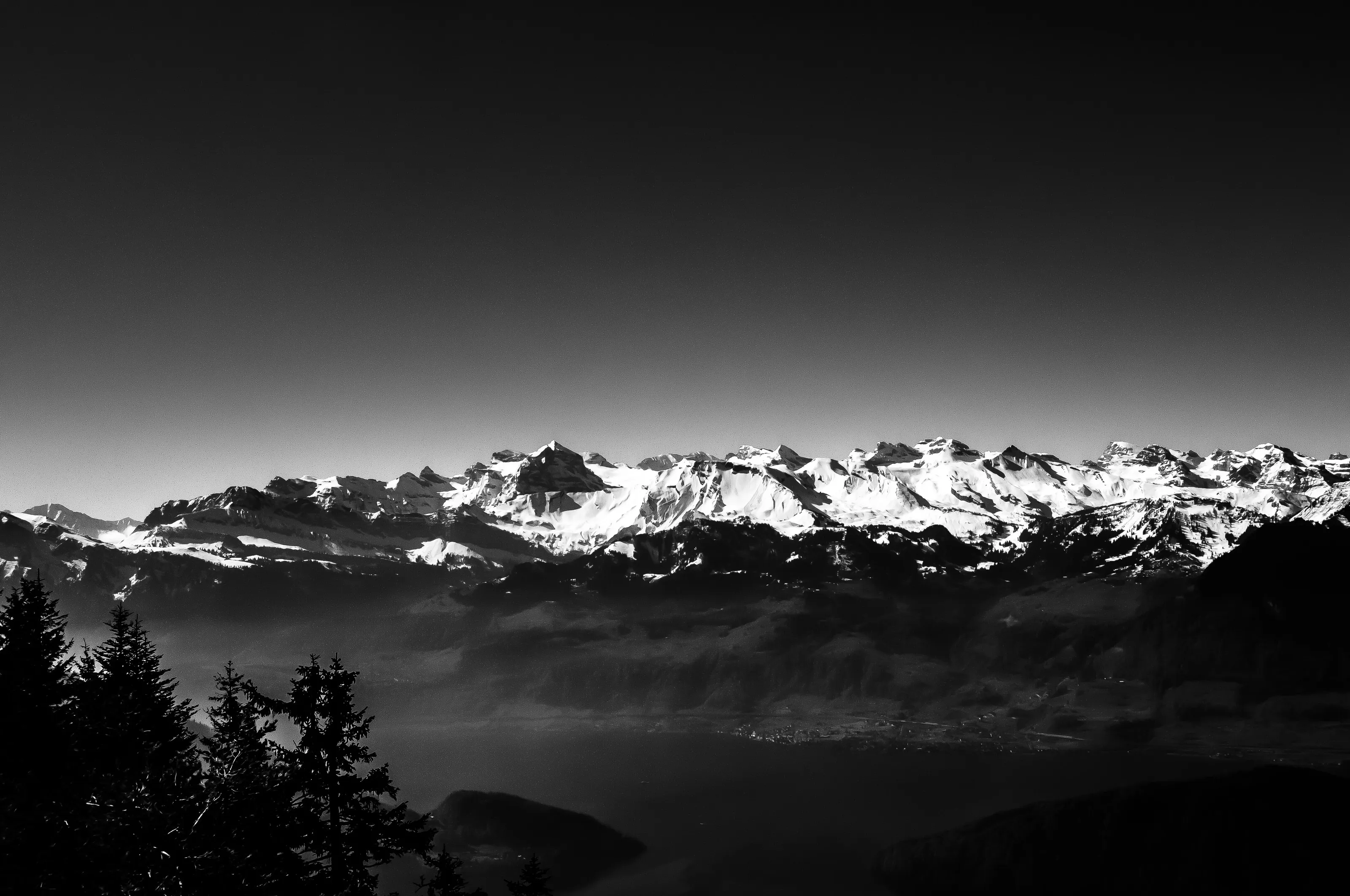 Across Lake Luzern