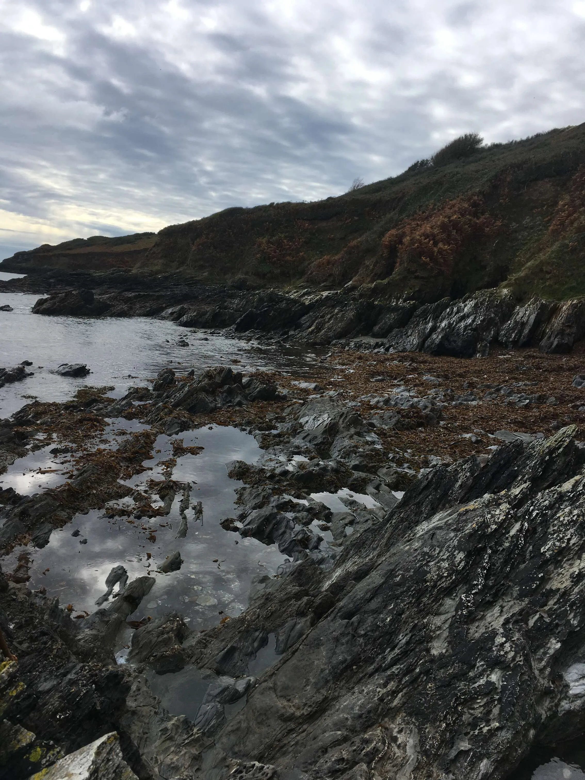 Sun on the rock pools