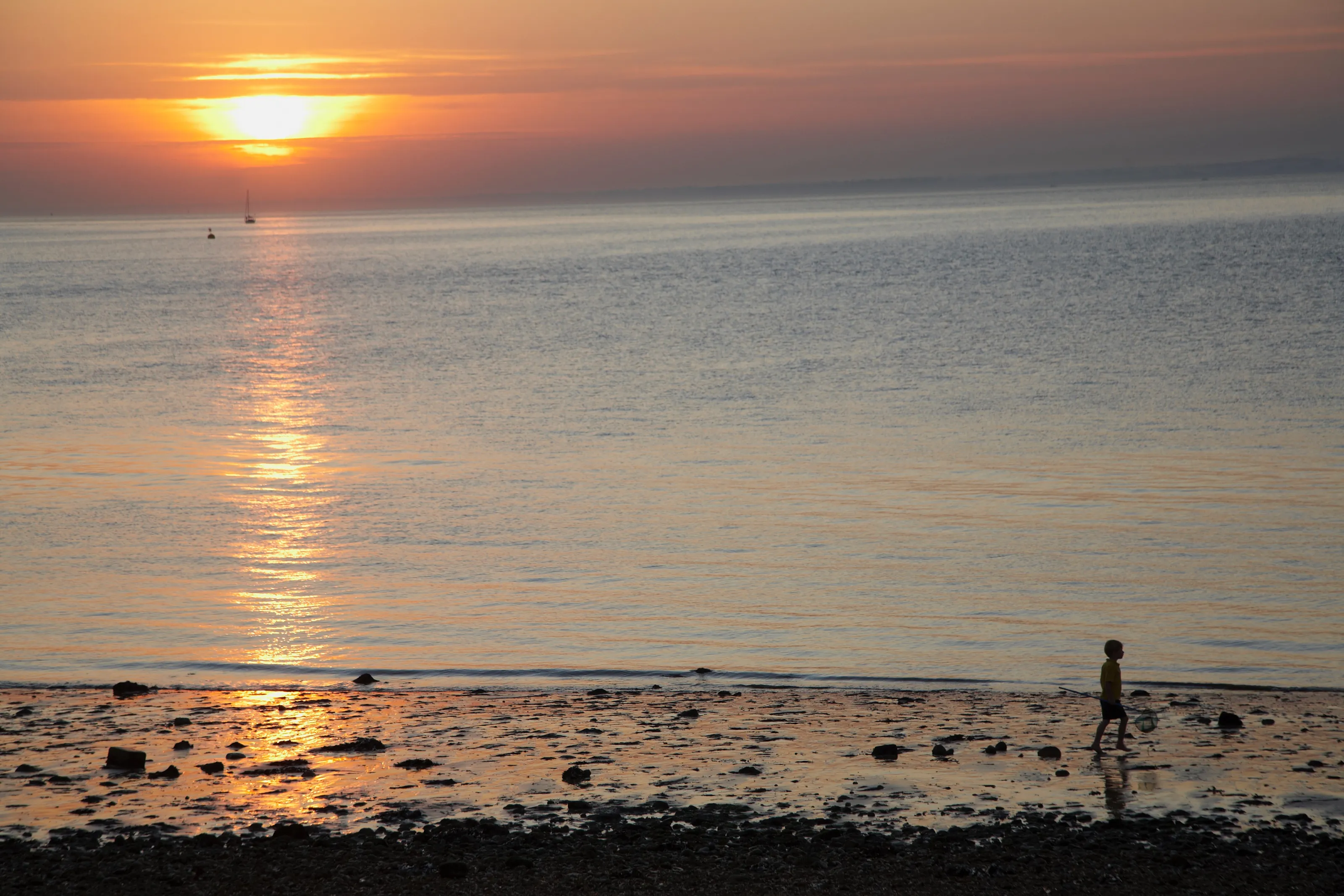 Sunset on Isle of Wight