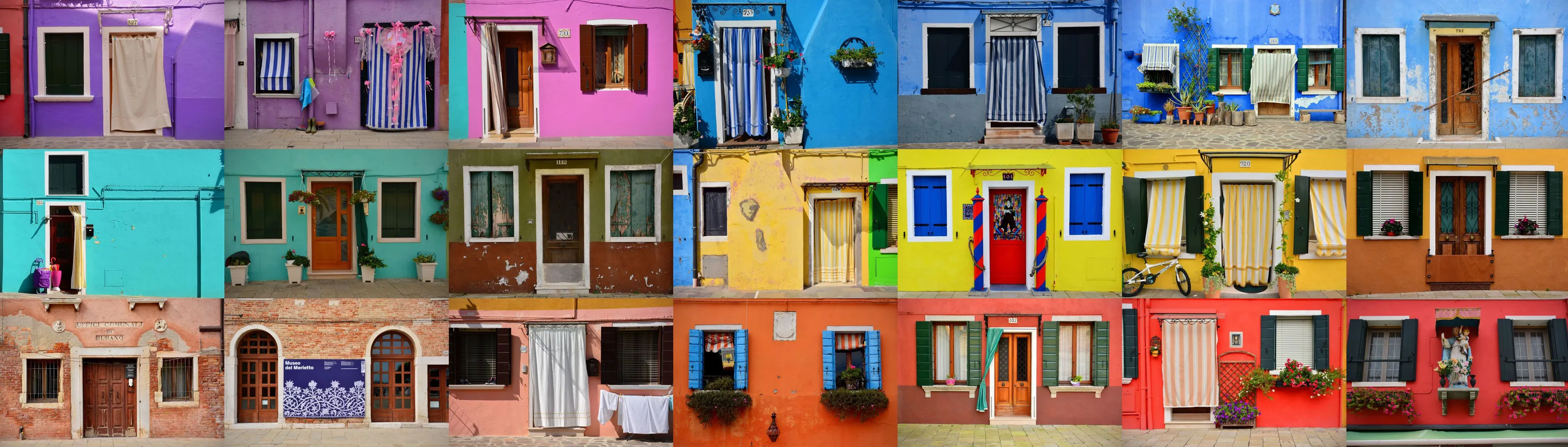 Burano rainbow
