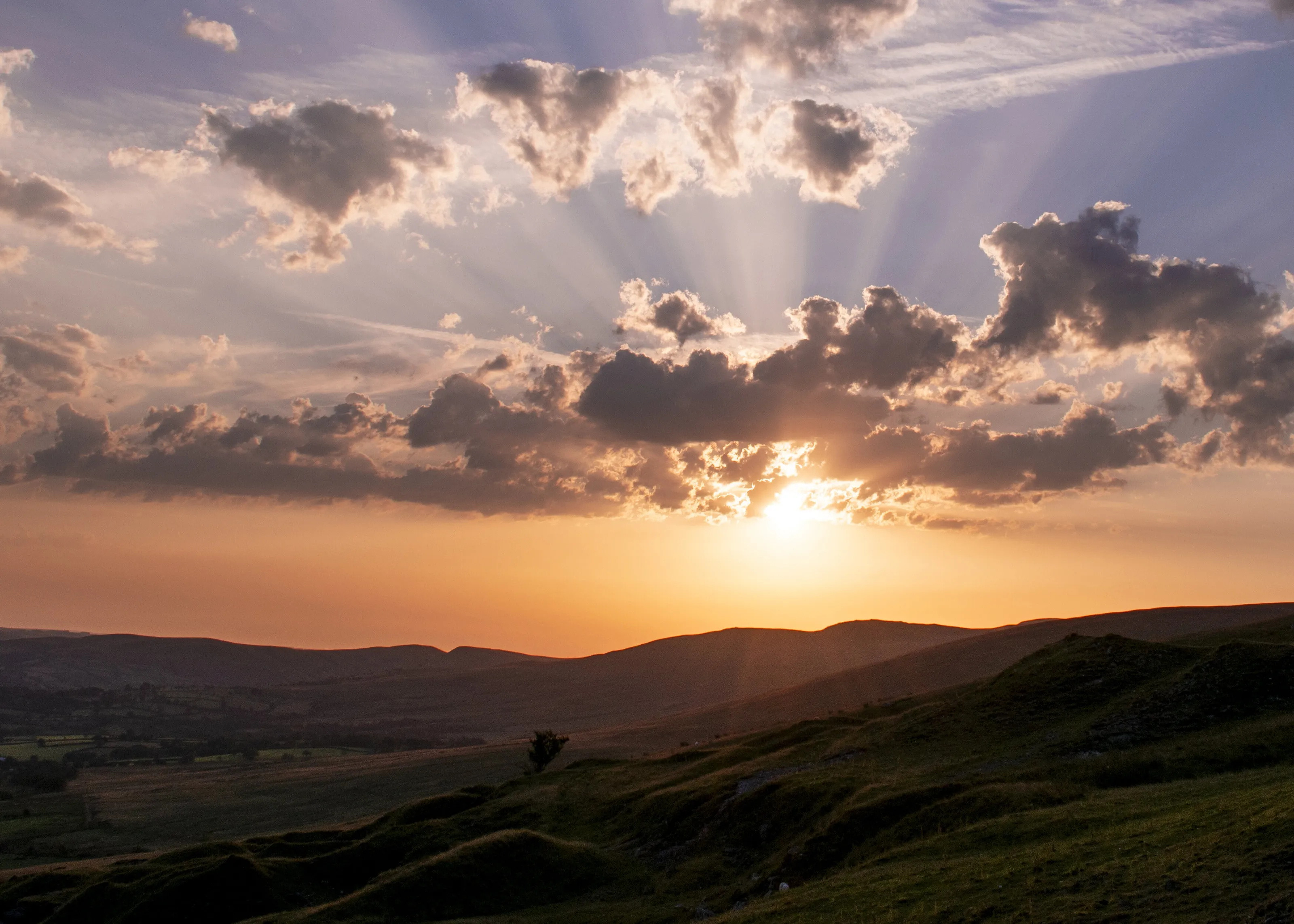 Sunrise in the Black Mountains