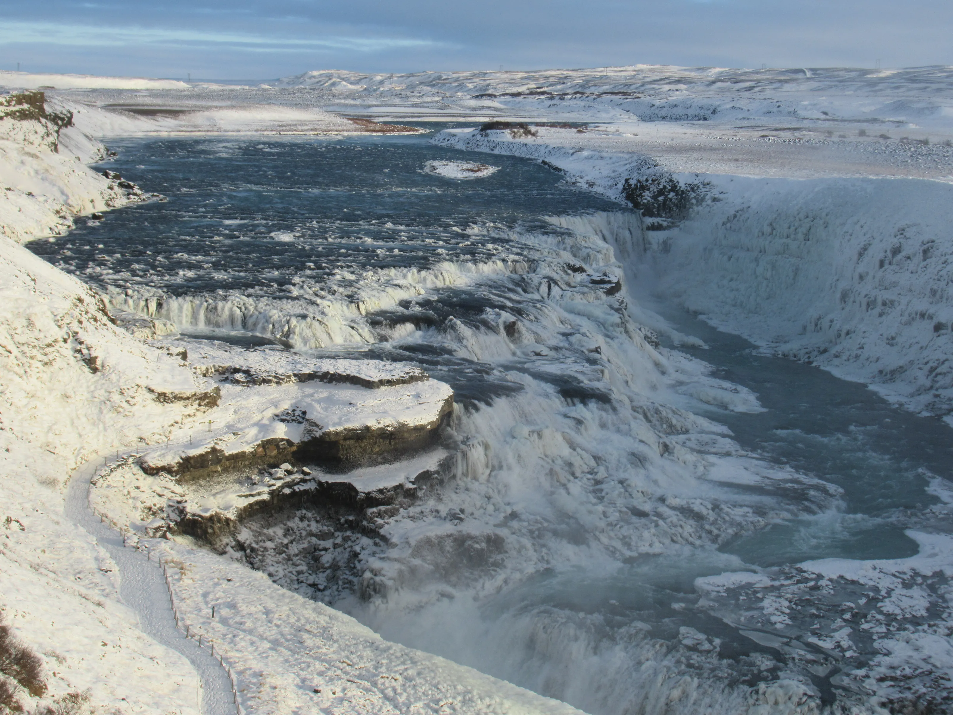 Gullfoss Waterfall