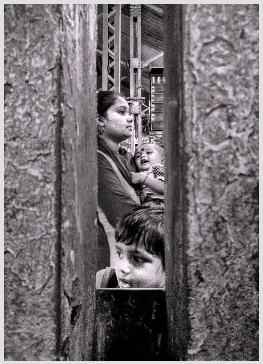 Mother and sons.