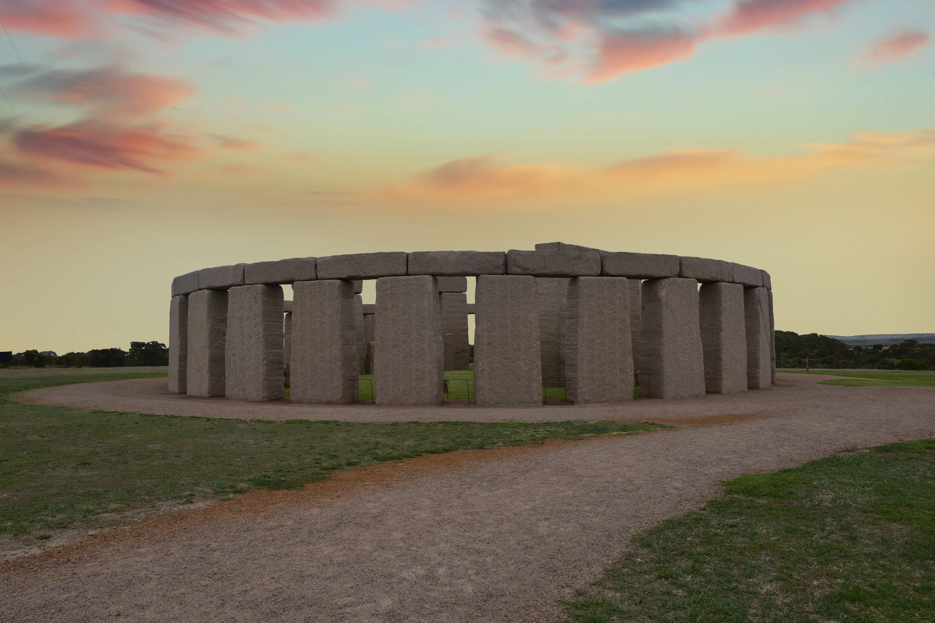 Sunset at Stonehenge
