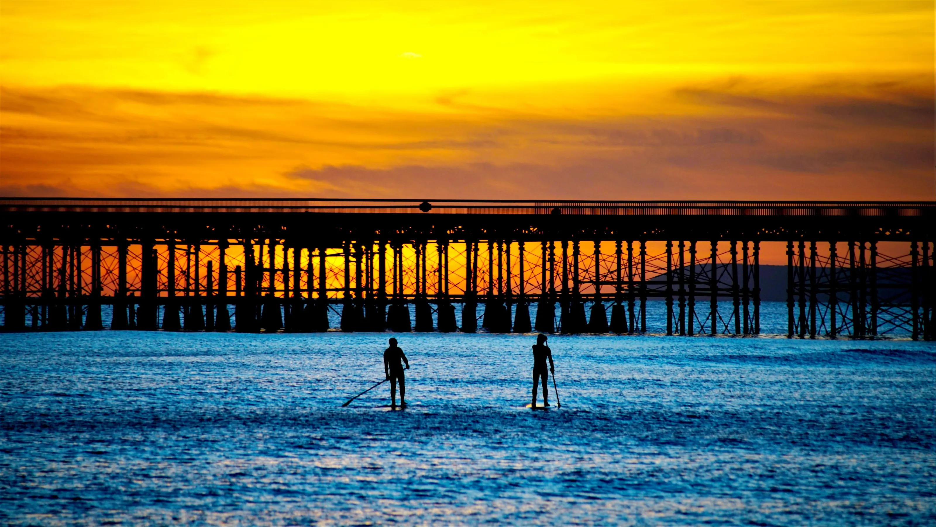 Boards at Sunset