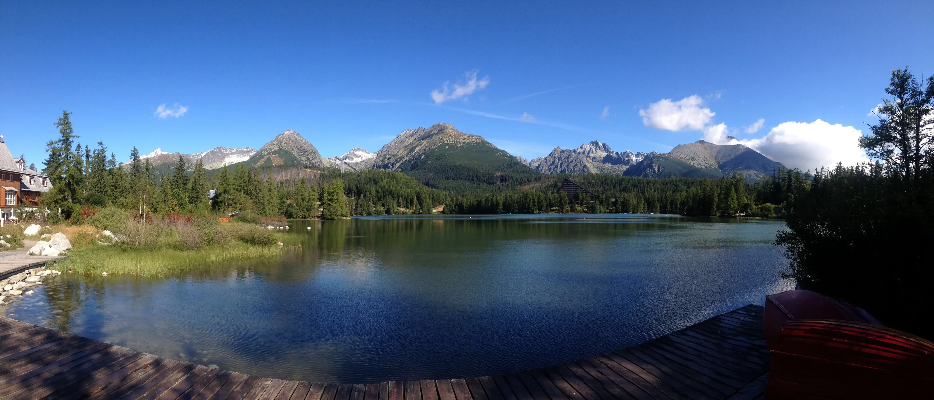 The Tatra’s Overlooking Štrbské Pleso