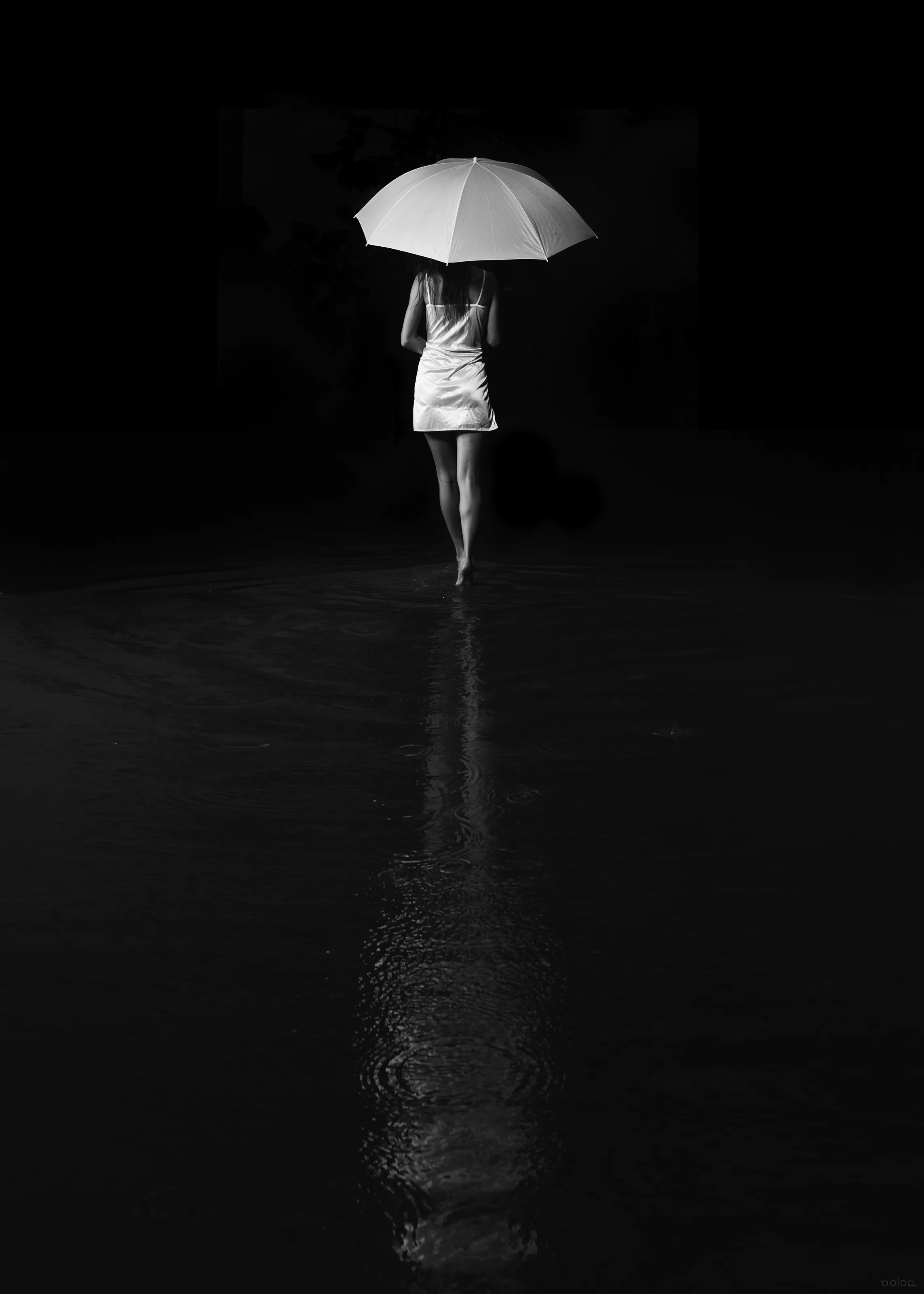 she still won't sing under the rain