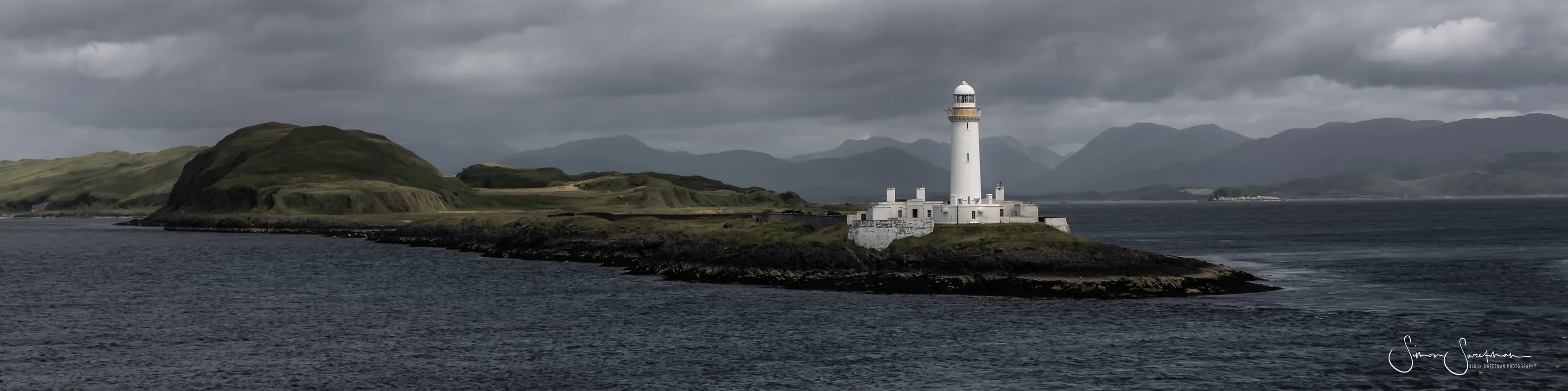 Eilean Musdile Lighthouse (Panorama)