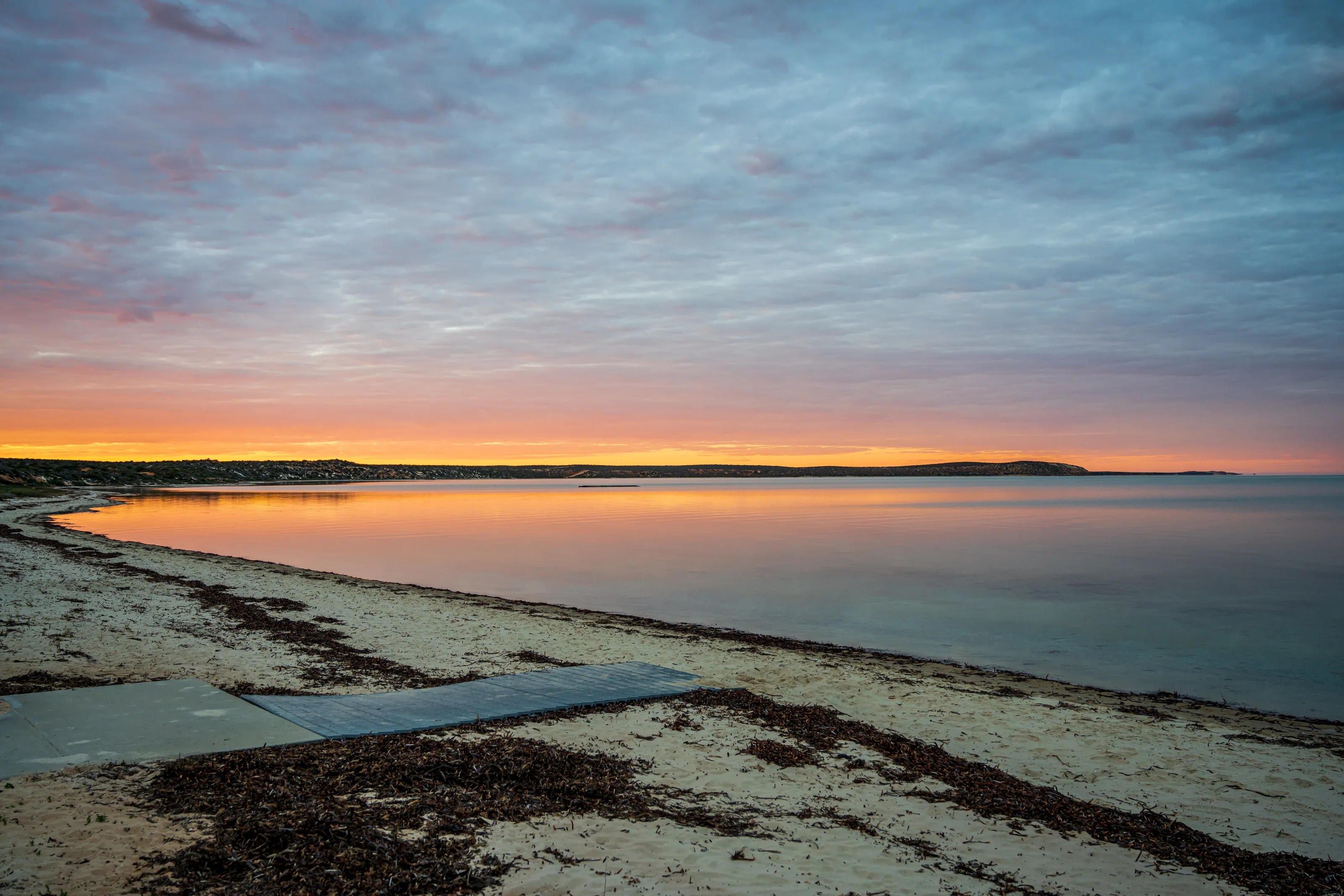 Sunrise at the beach