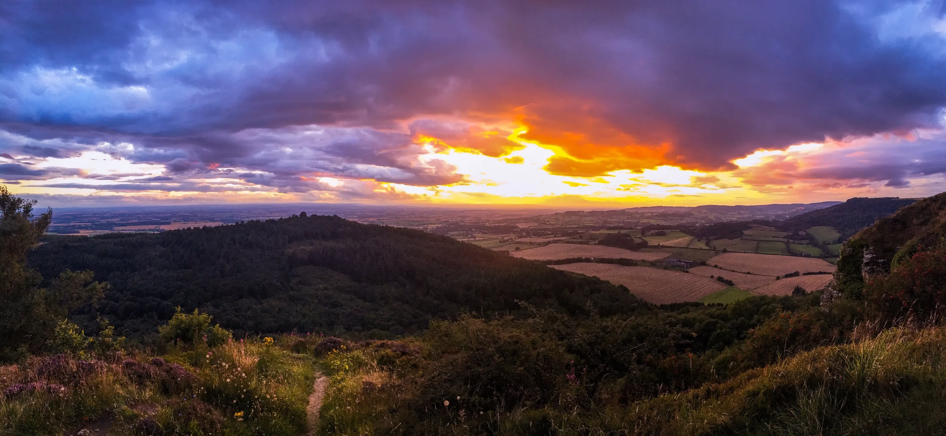 Classic British Sunset