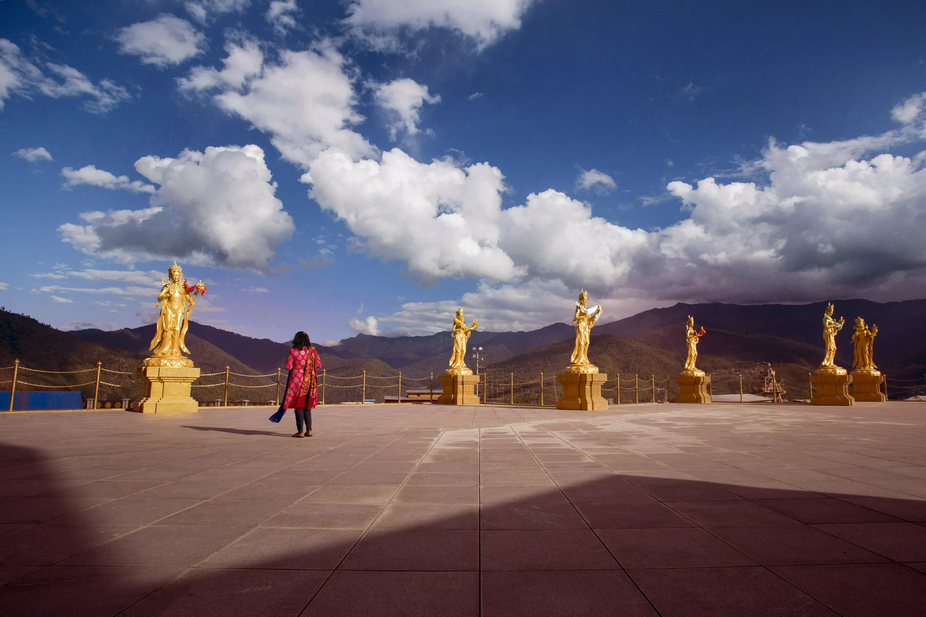Clouds and the goddess