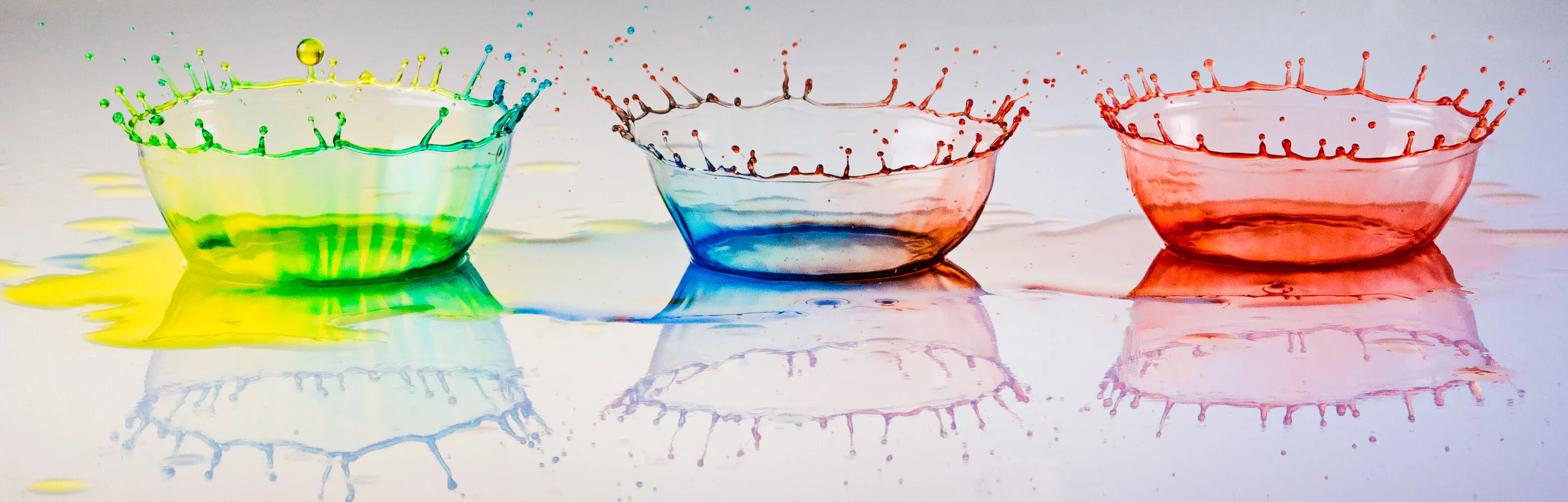 Colorful Water Crowns