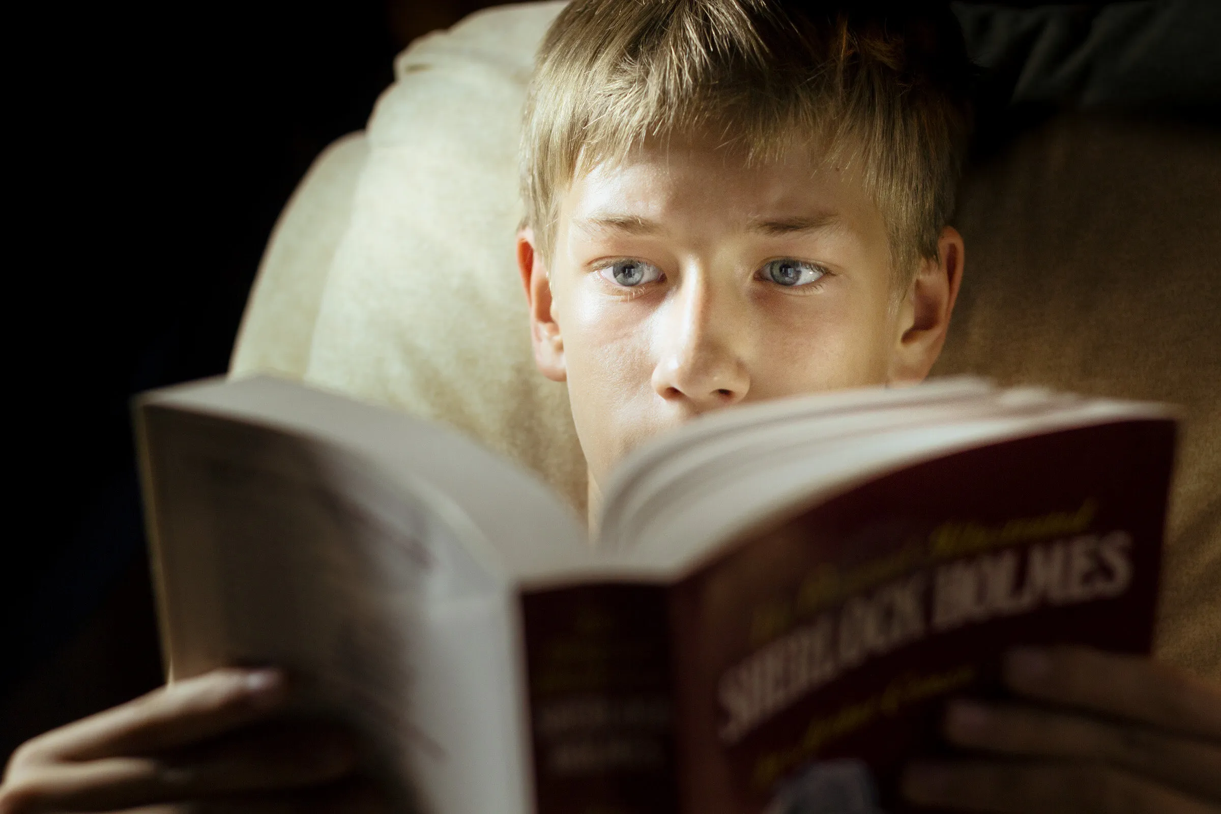Reading "Sherlock Holmes"