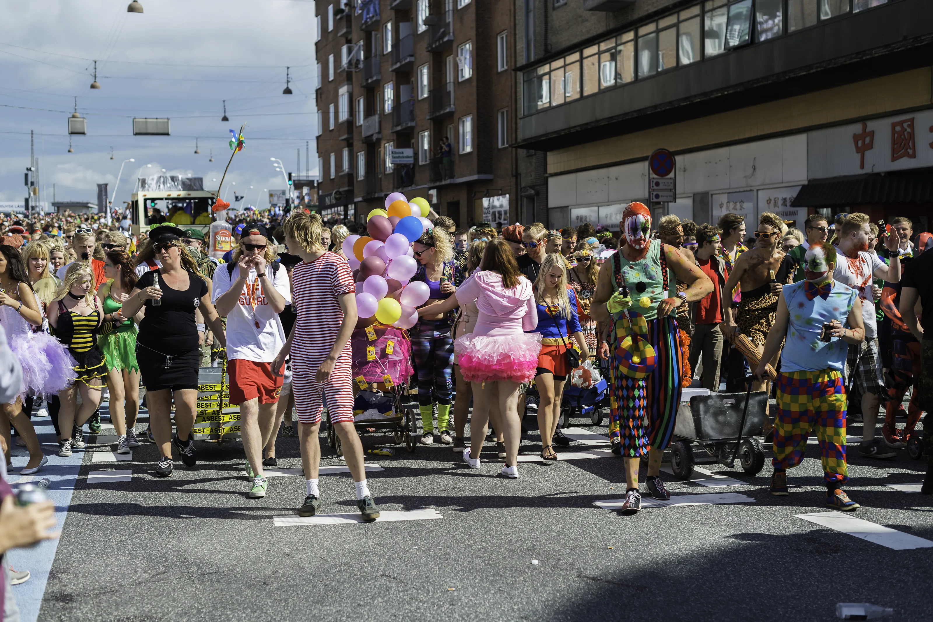 Carnival participants Aalborg 2014