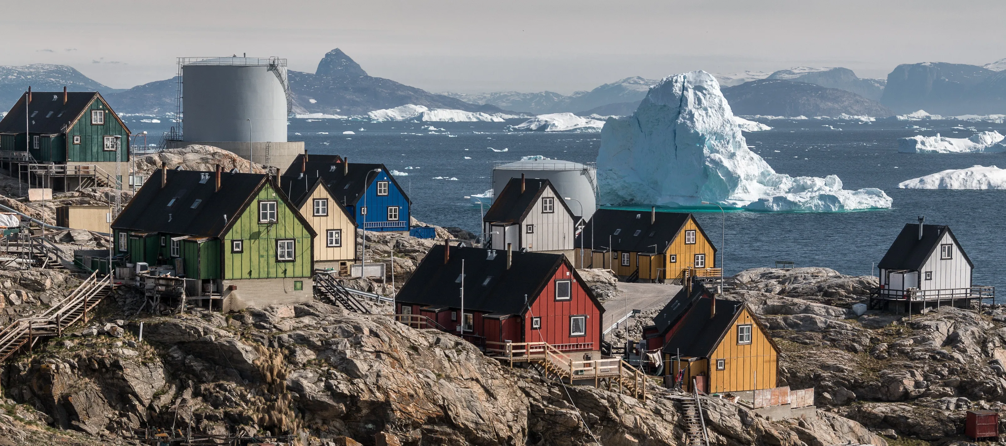 Uummannaq, a Greenland Village