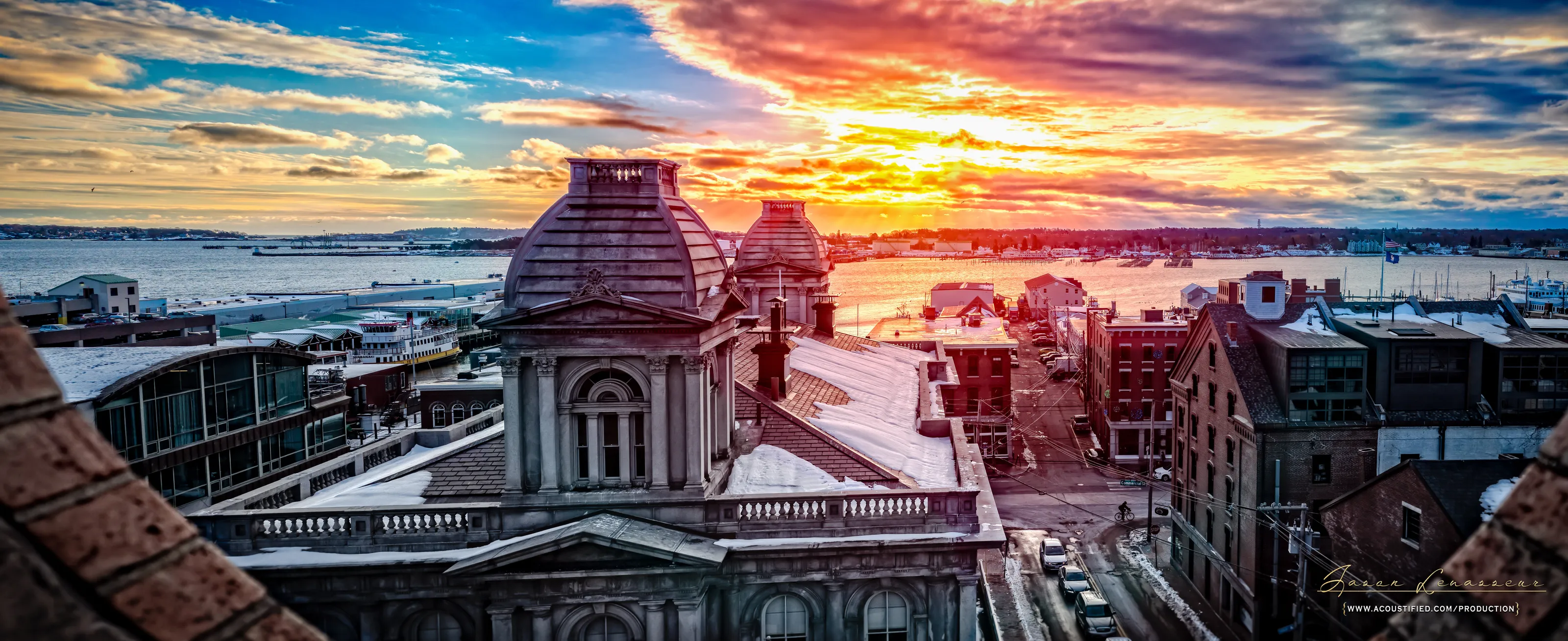 Portland MAine Sunrise