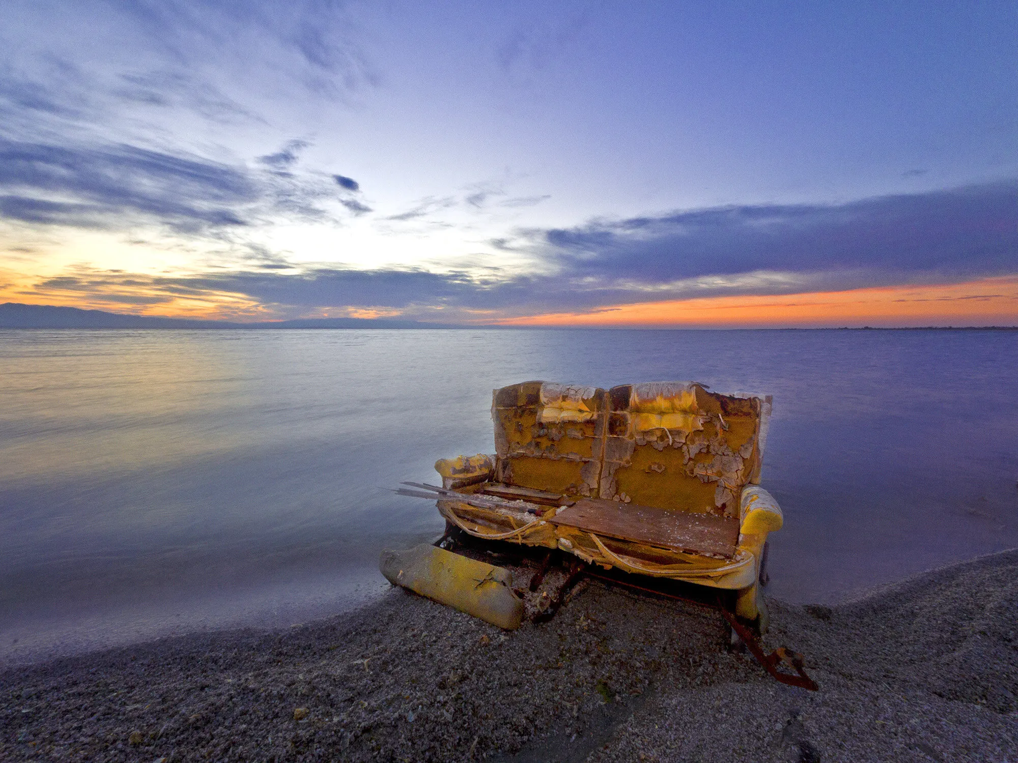 Abandoned Loveseat