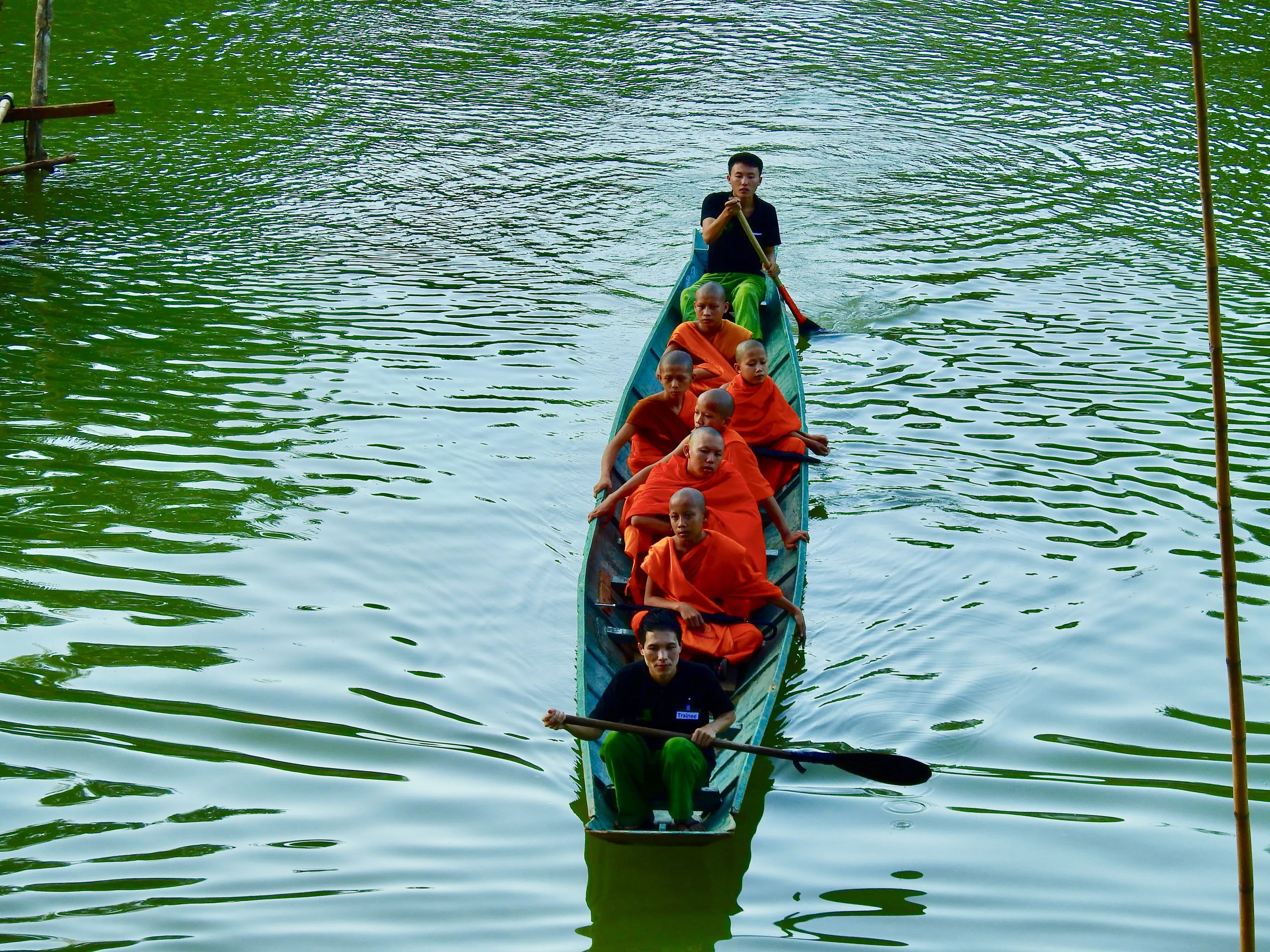 On the other side of the river...