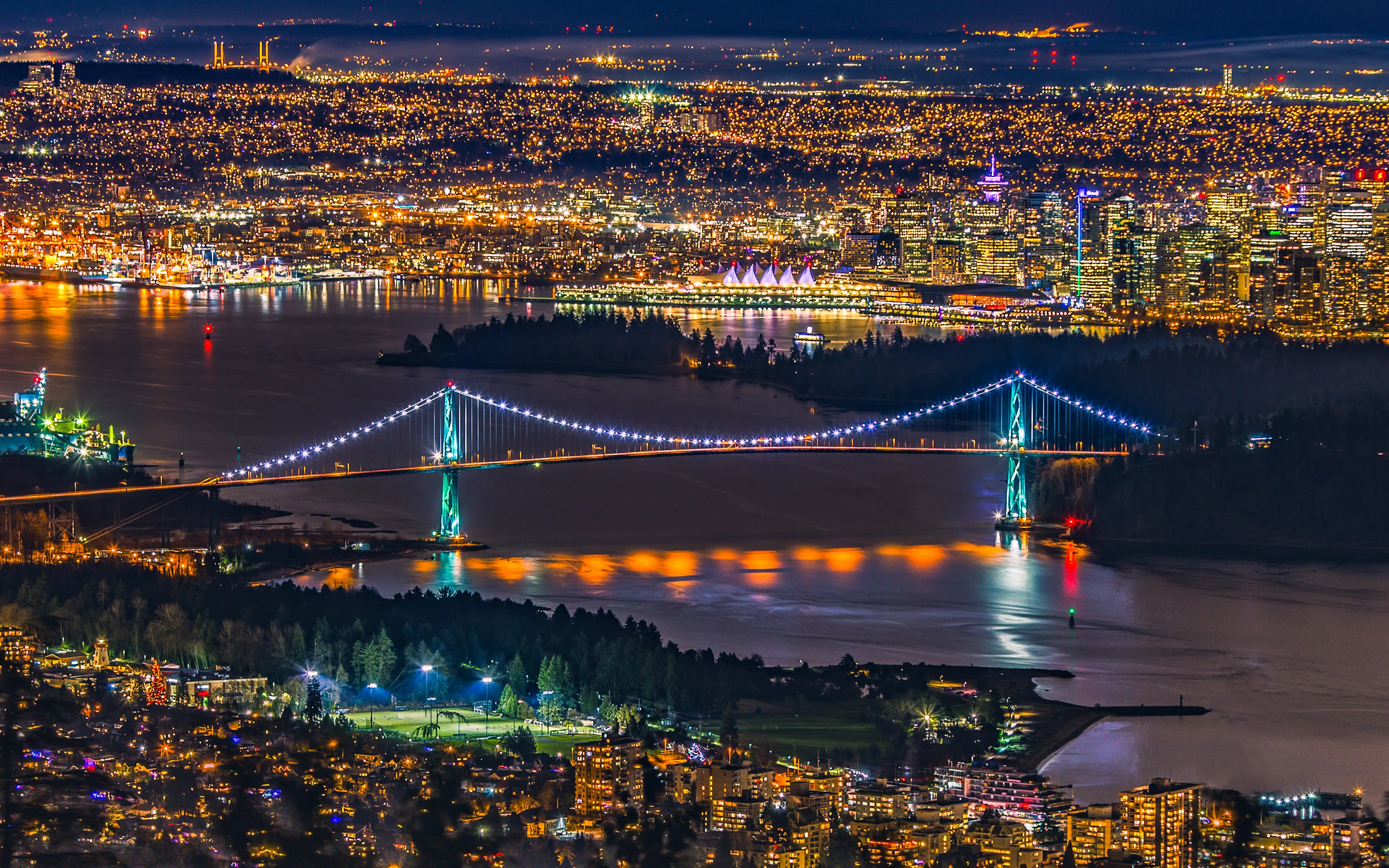 Vancouver at night :)