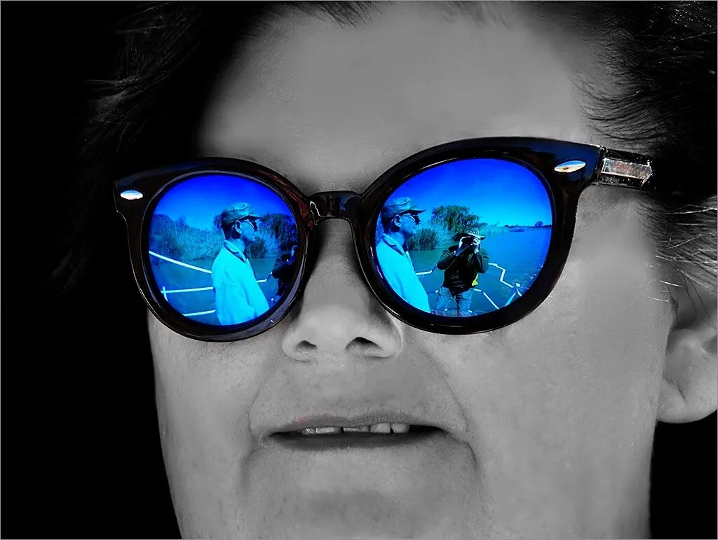 coloured glasses