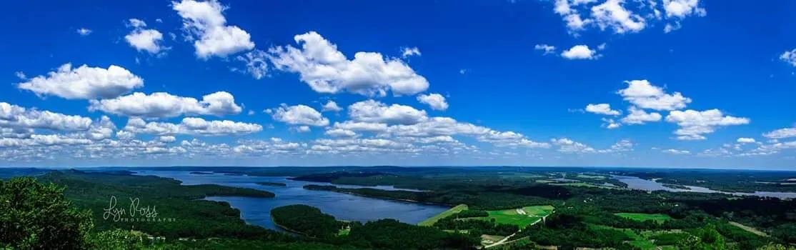 Top of Pinnacle Mountain